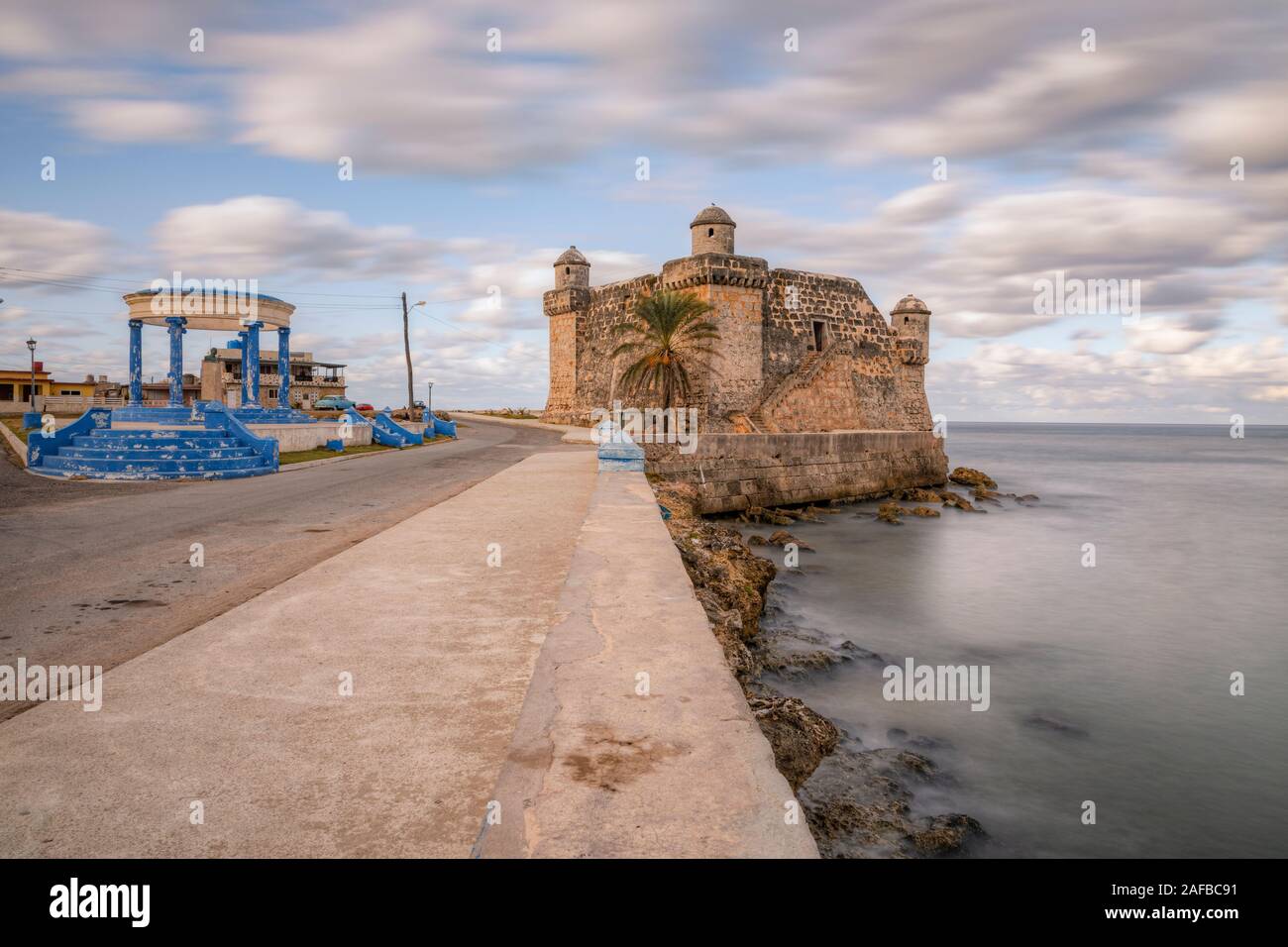 Cojimar, La Havane, Cuba, Amérique du Nord Banque D'Images