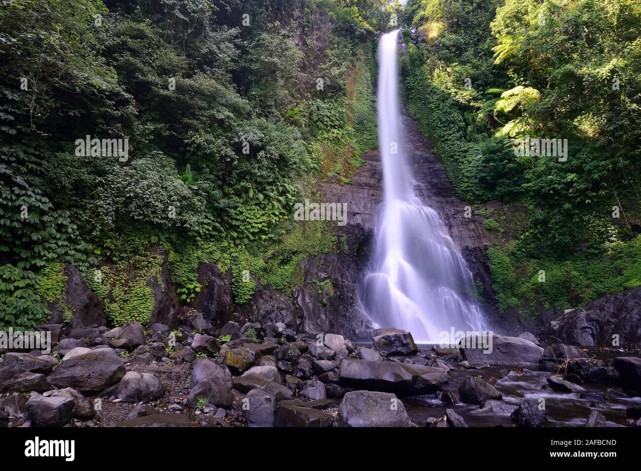 Git Git großer Wasserfall, Zentralbali, Bali, Indonesia Banque D'Images