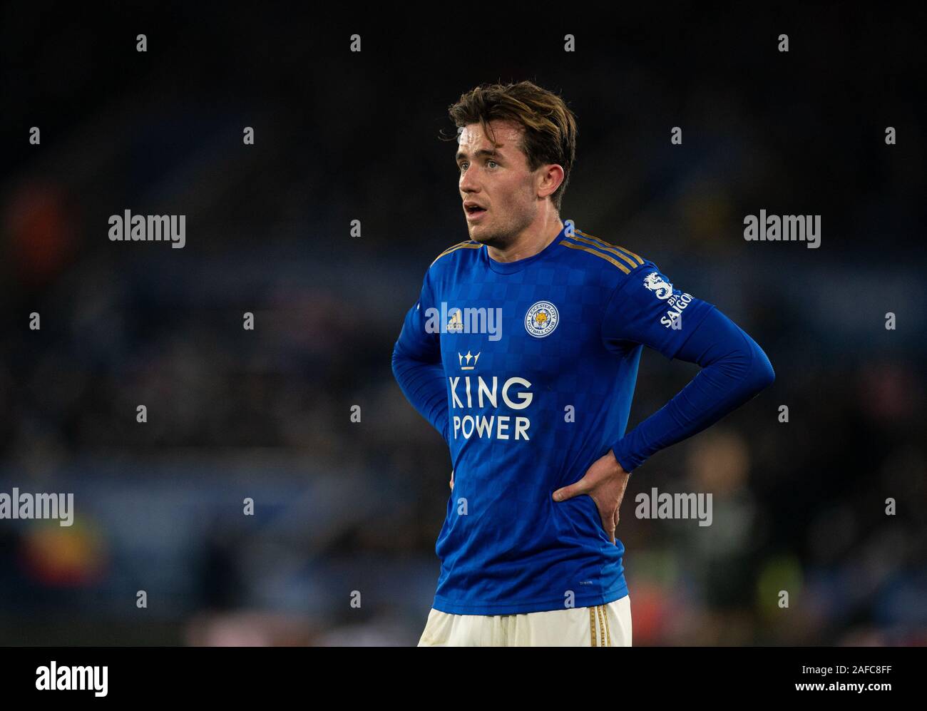 Leicester, Royaume-Uni. 14 Décembre, 2019. Ben Chilwell de Leicester City au cours de la Premier League match entre Leicester City et Norwich City à la King Power Stadium, Leicester, Angleterre le 14 décembre 2019. Photo par Andy Rowland. Credit : premier Media Images/Alamy Live News Banque D'Images