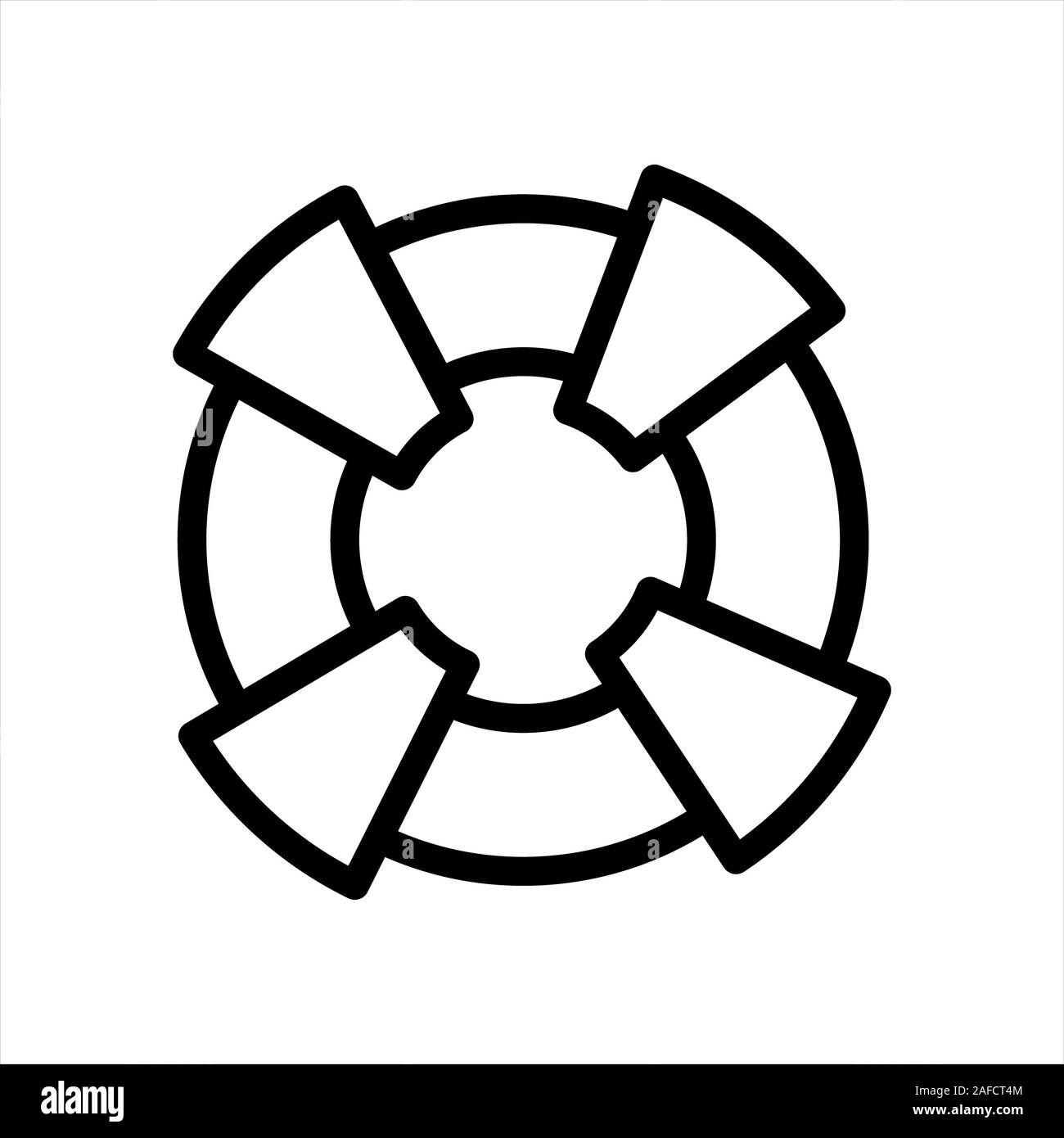 L'icône Aide lifeguard Vector Illustration Design Banque D'Images