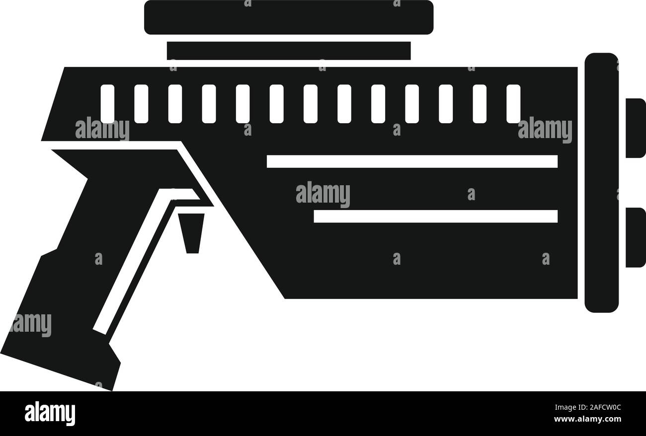 Blaster de l'eau. Simple illustration de blaster de l'eau l'icône vecteur pour la conception web isolé sur fond blanc Illustration de Vecteur