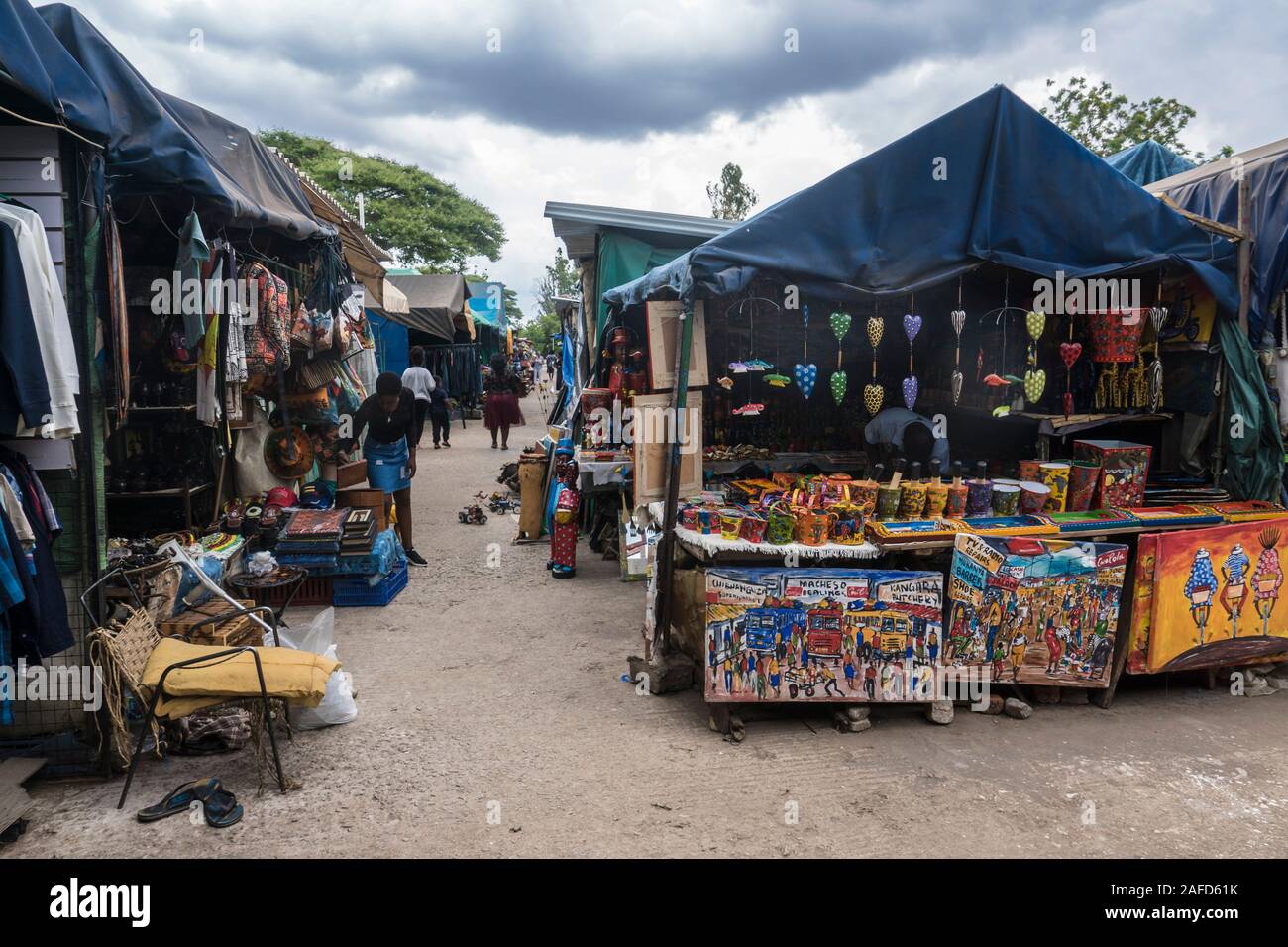 Harare, Zimbabwe. Le Marché Haut En Couleur D'Avondale Photo Stock Alamy
