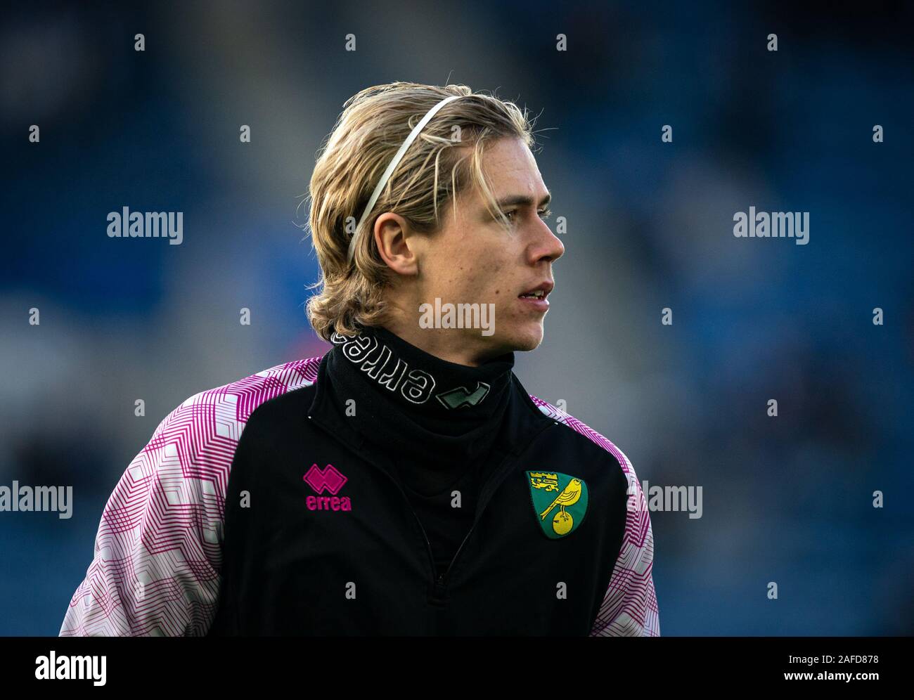 Leicester, Royaume-Uni. 14 Décembre, 2019. Todd Cantwell de Norwich City match pré pendant le premier match de championnat entre Leicester City et Norwich City à la King Power Stadium, Leicester, Angleterre le 14 décembre 2019. Photo par Andy Rowland. Credit : premier Media Images/Alamy Live News Banque D'Images