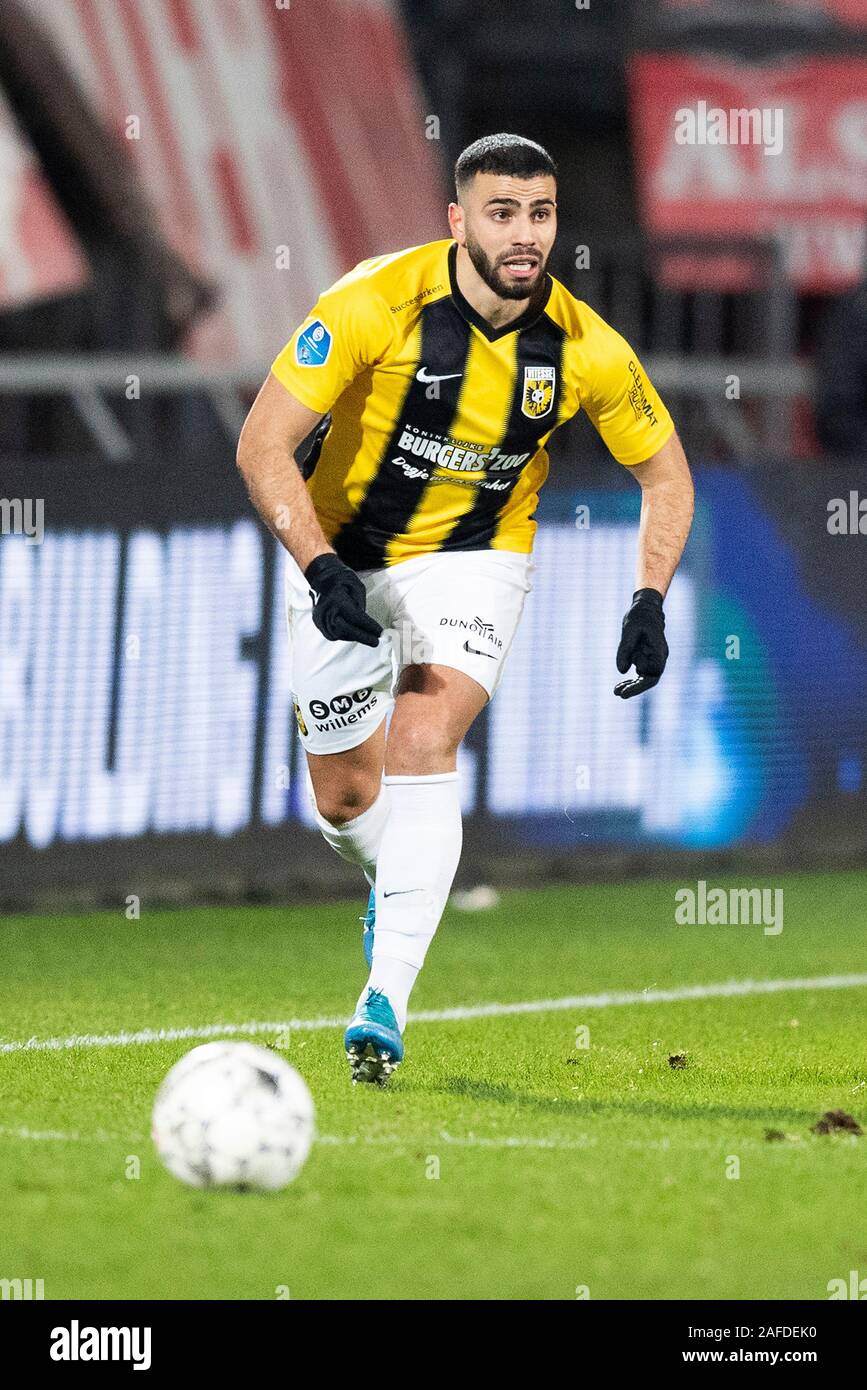 ENSCHEDE, 14-12-2019 Grols , Veste , de l'Eredivisie néerlandaise Football la saison 2019 / 2020 . Vitesse dvd Oussama Tannane pendant le match FC Twente - Vitesse Banque D'Images