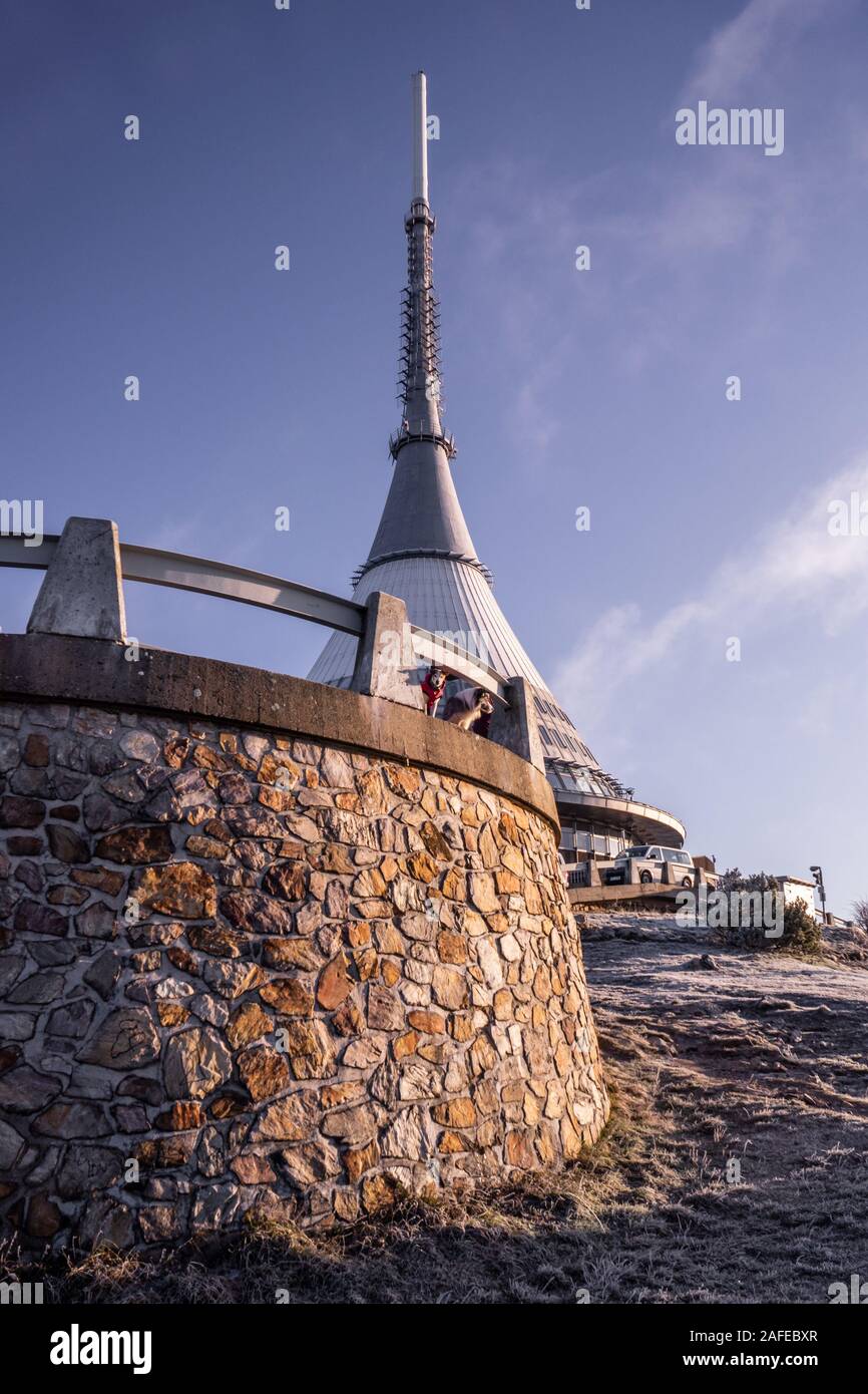 La région de Liberec se trouve en Bohême du nord. Il se compose de trois districts de la partie orientale de la région de la Bohême du Nord et Semily. Banque D'Images