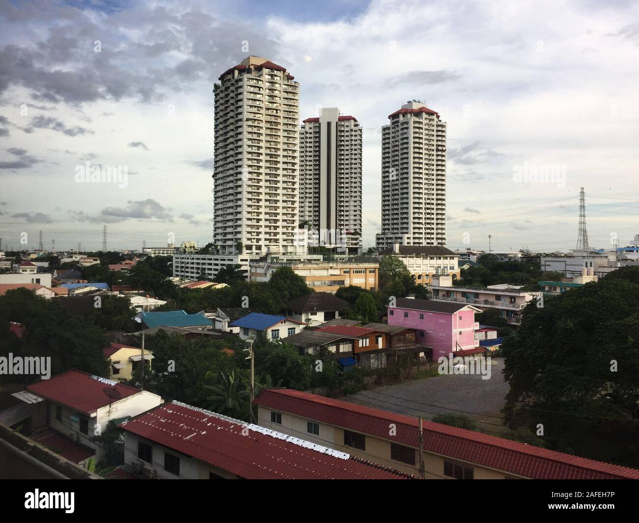 Bangkok, Thaïlande - 17 Sep 2018. Paysage urbain de Bangkok, Thaïlande. Bangkok est l'une de l'Organisation mondiale de la première destination touristique des villes. Banque D'Images