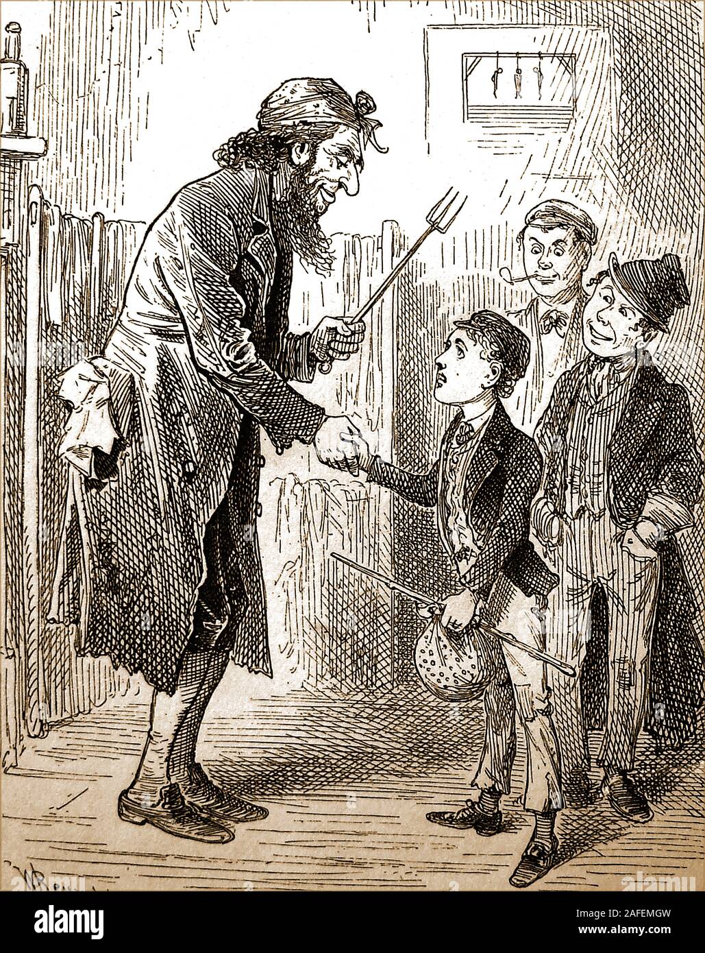 Quel Schema Narrati Utilise Charles Deckens Dans Oliver Twist Oliver twist fagin Banque de photographies et d'images à haute résolution - Alamy