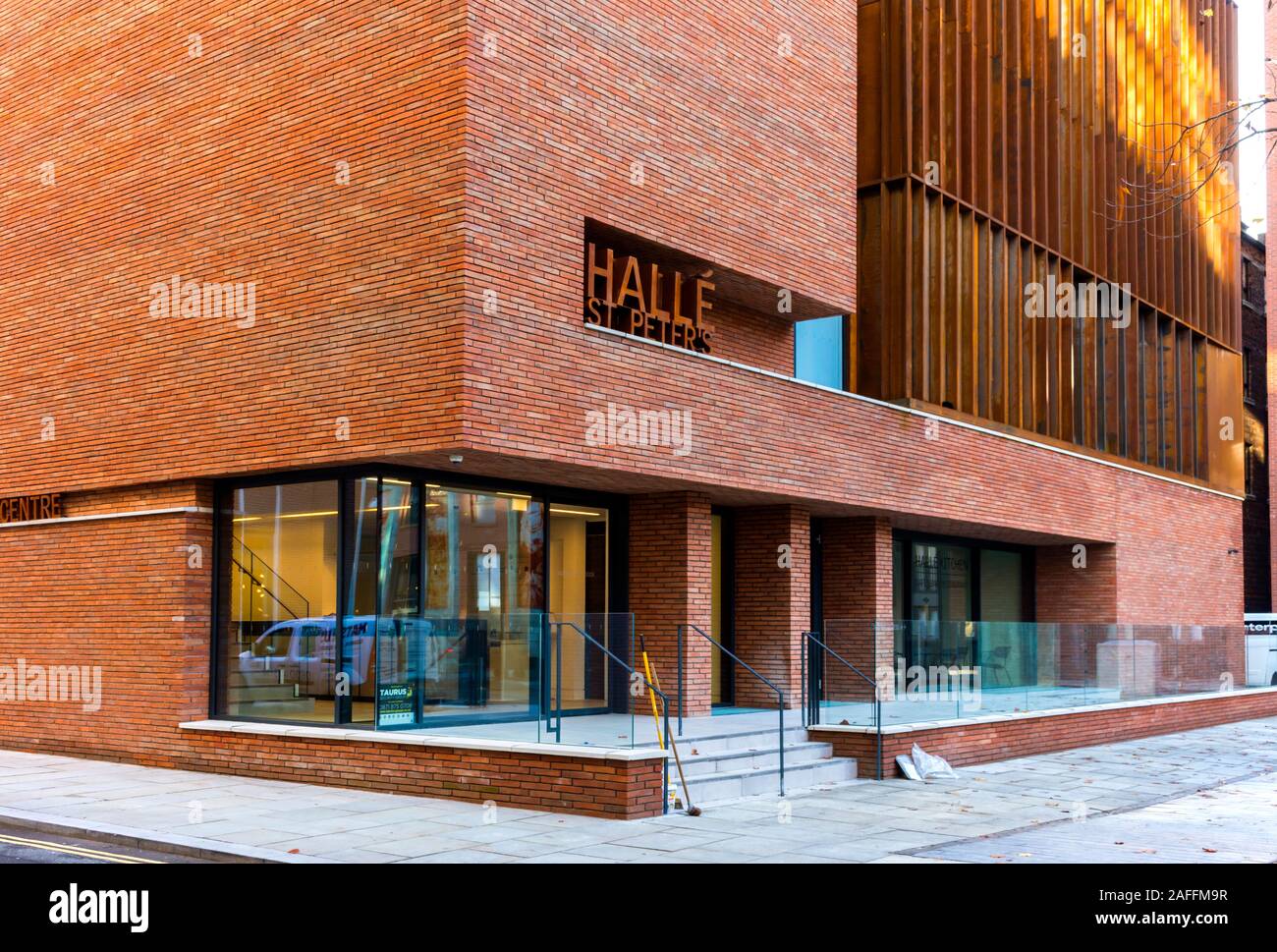 Le Centre d'extension à Oglesby Hallé (Stephenson, 2019) Studio salle de découpe, carrés, 4Rs Salford-manchester Manchester, Angleterre, RU Banque D'Images