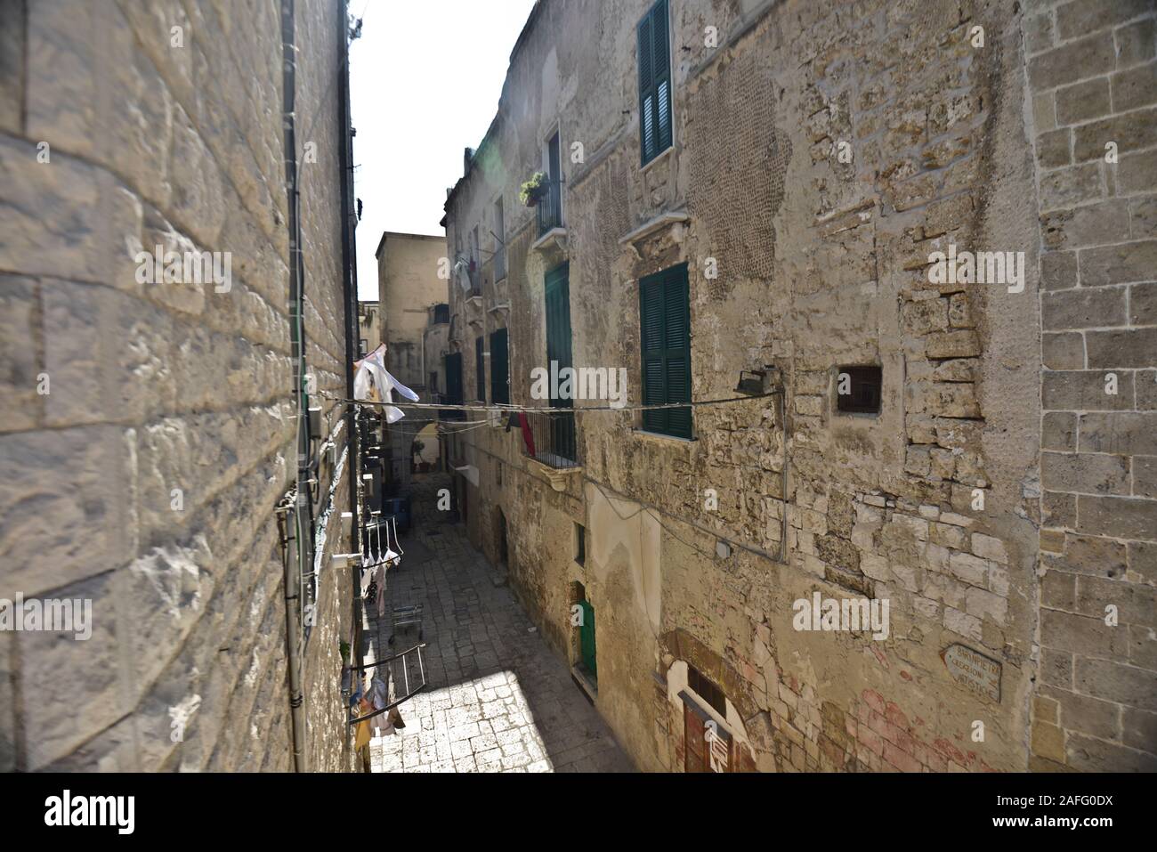 La vieille ville de Bari (Citta Vecchia), Italie Banque D'Images