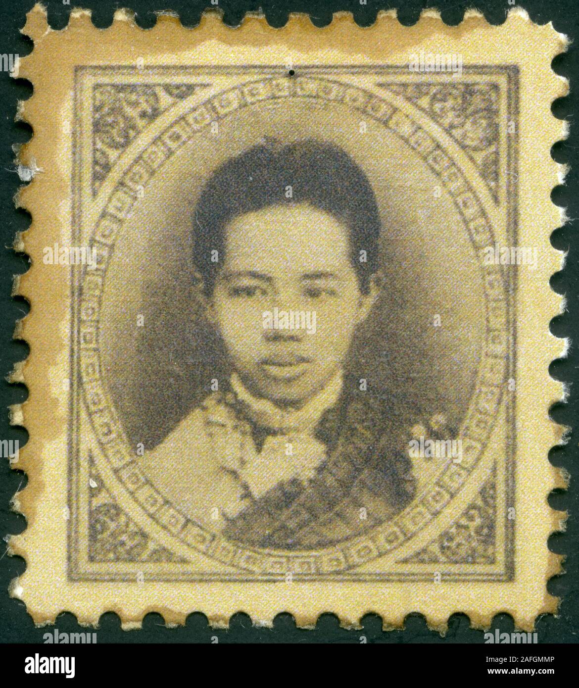 Palais Royal Siam' 'Local' Queen Saovabha Bongsri 1890. Banque D'Images