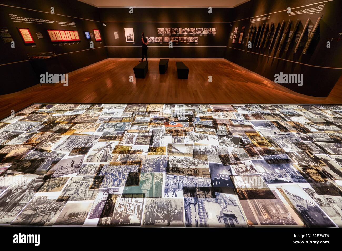 Jérusalem Israël. Yad Vashem. Mémorial aux victimes de l'holocauste Banque D'Images