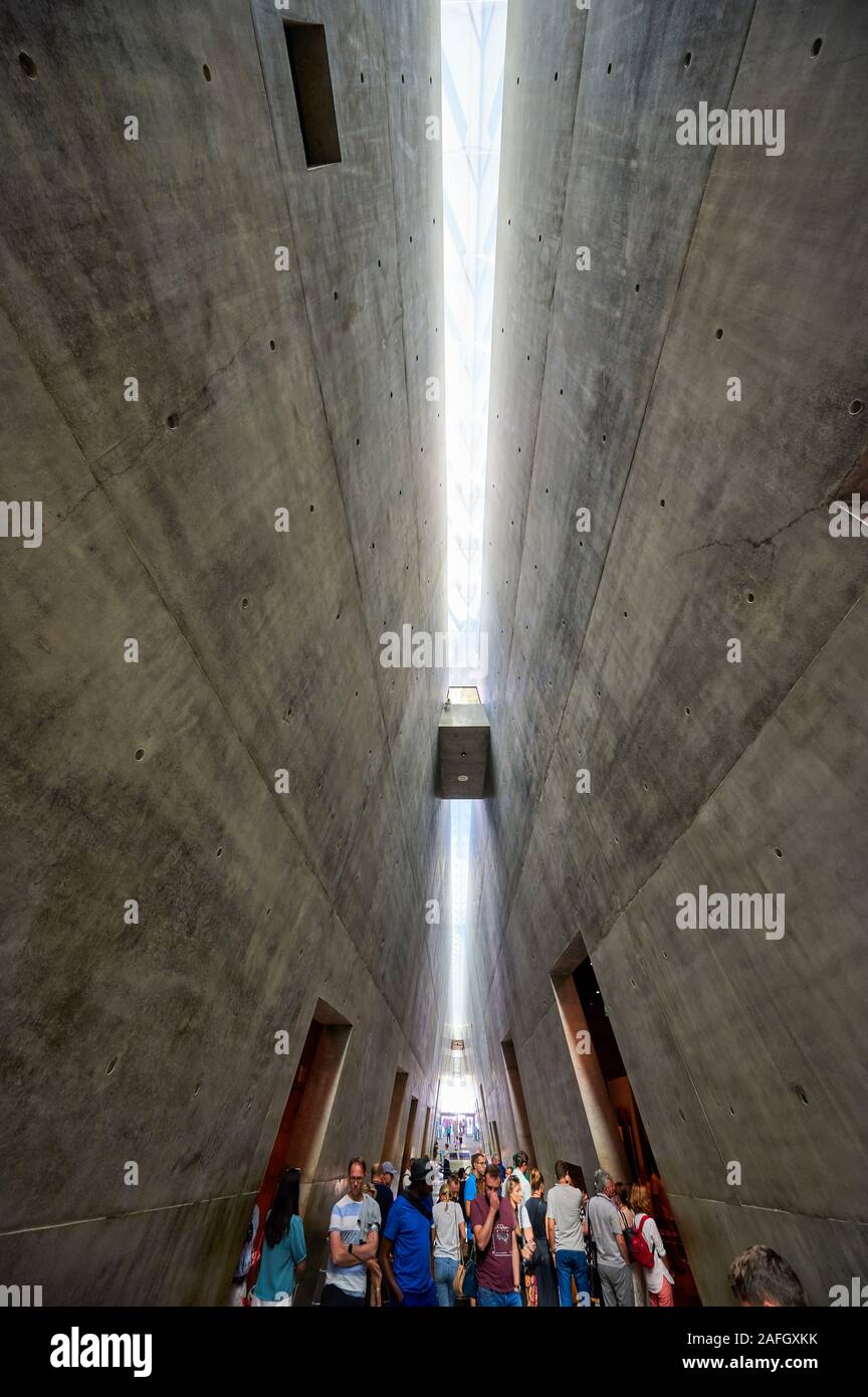 Jérusalem Israël. Yad Vashem. Mémorial aux victimes de l'holocauste Banque D'Images