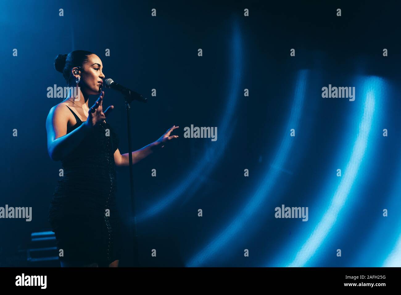 Copenhague, Danemark. 01er novembre 2018. La chanteuse et parolière Jorja Smith effectue un concert live à Vega à Copenhague. (Photo crédit : Gonzales Photo - Mathias Kristensen). Banque D'Images