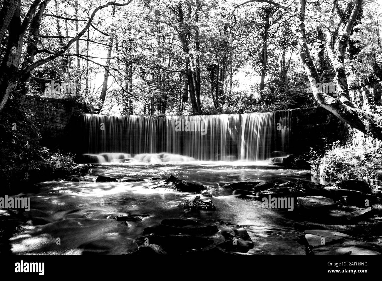 Cascades en honley Banque D'Images