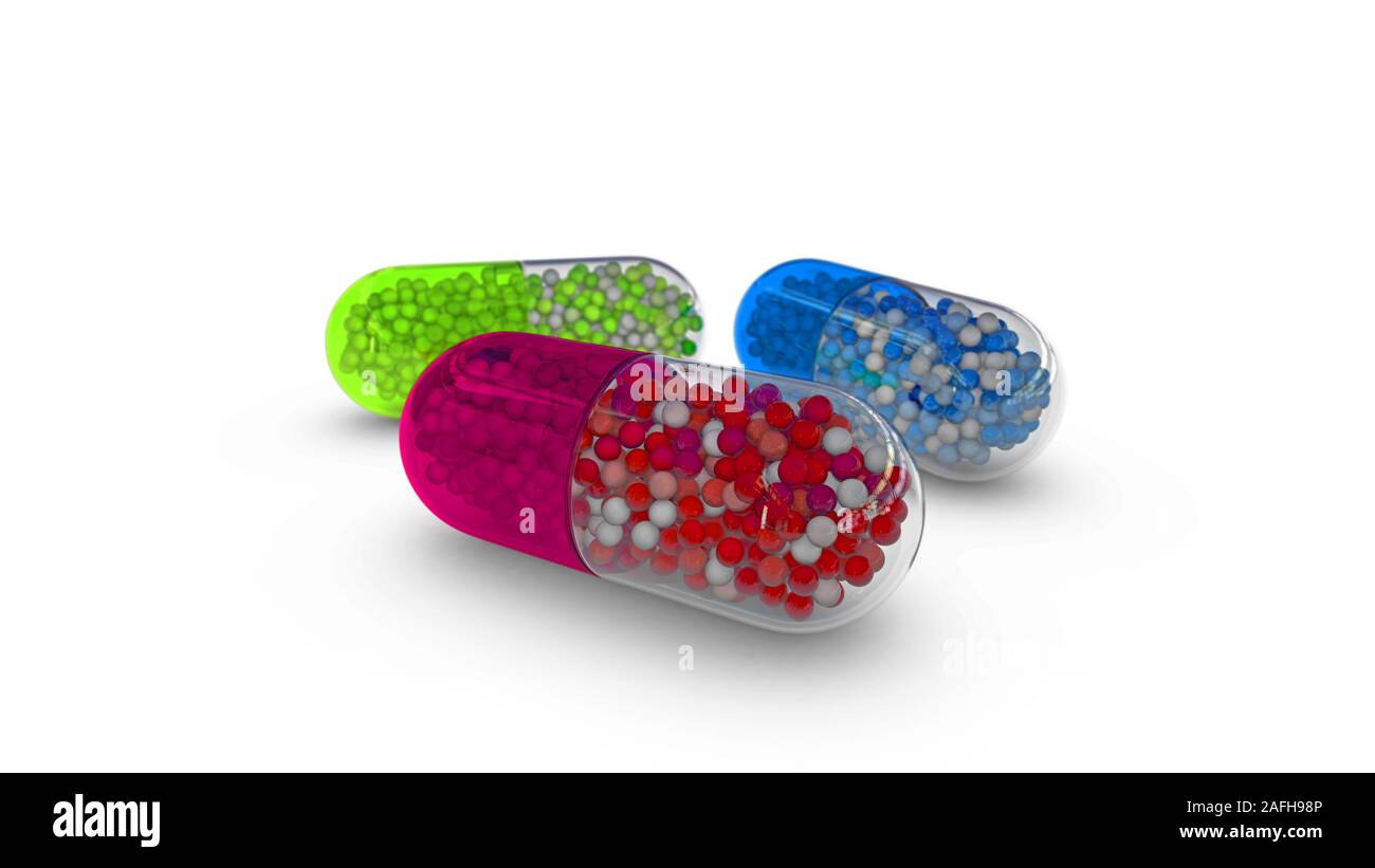 Tablets sur fond blanc Banque D'Images