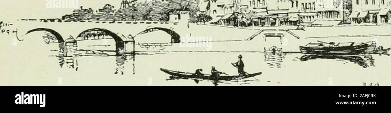 . Un voyage d'été sur la rivière Saône. Avec cent quarante-huit illustrations. j'^^ •- Sfe ?.•. • ?&Lt ; : .-iV, jufVifr ?, ! Jin Hmmii rrcpr. Banque D'Images