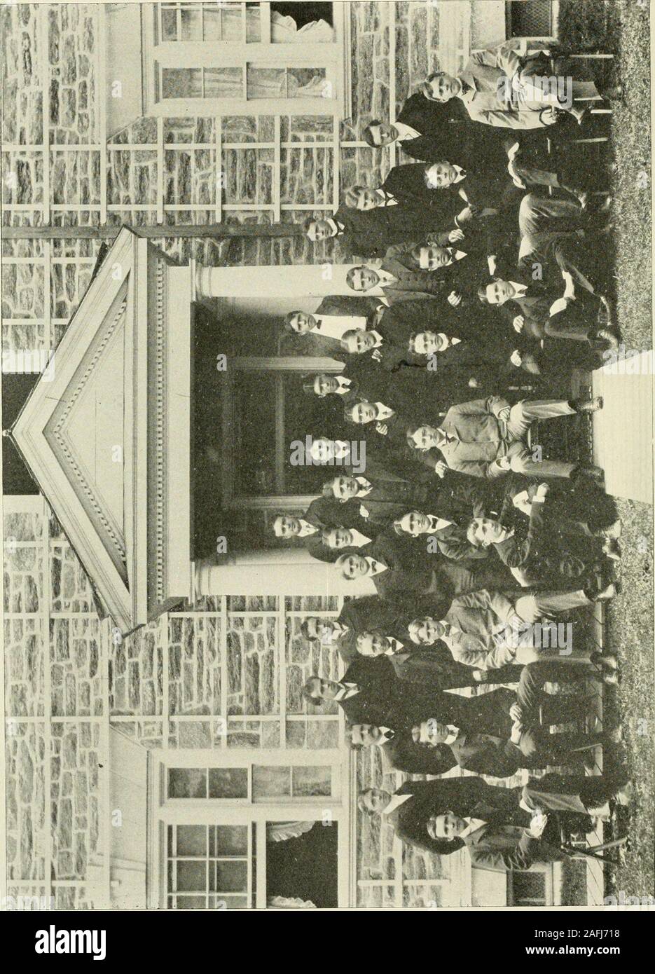 . Haverford College Athletic et annuel 1900 livre de classe. Banque D'Images