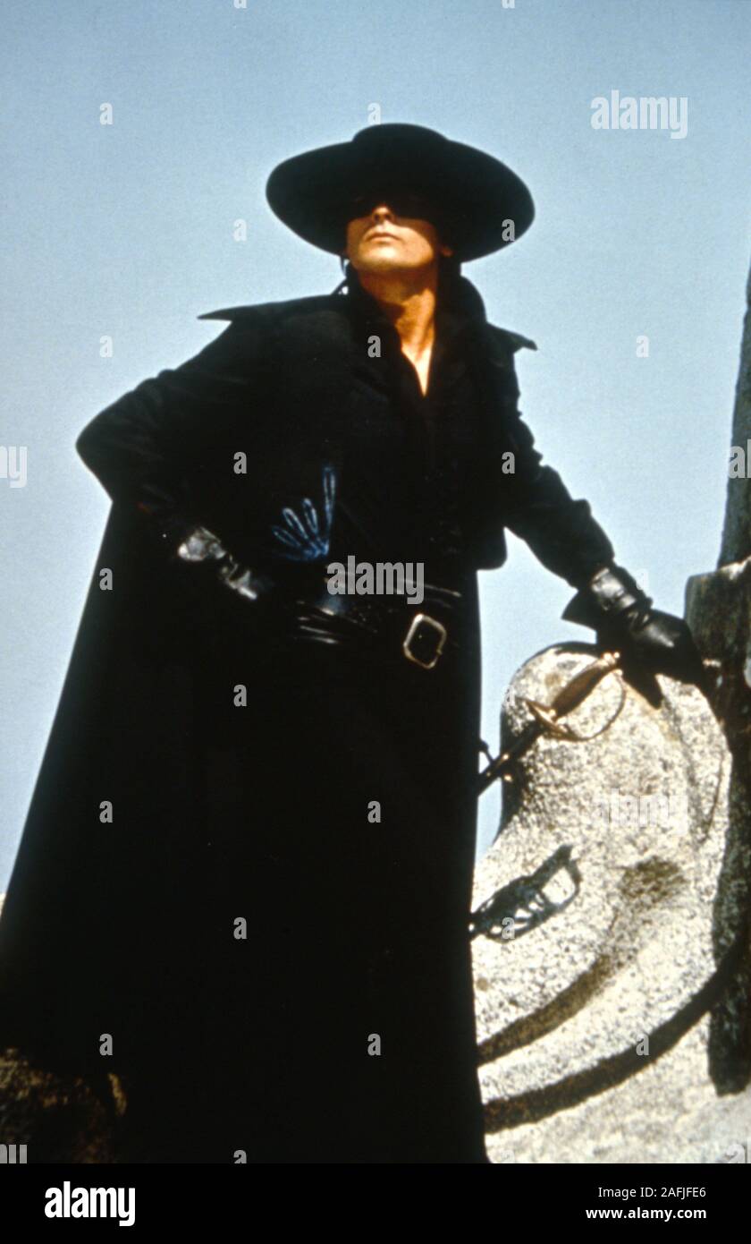 Zorro Année : 1975 Italie Réalisation : Duccio Tessari Alain Delon Banque D'Images