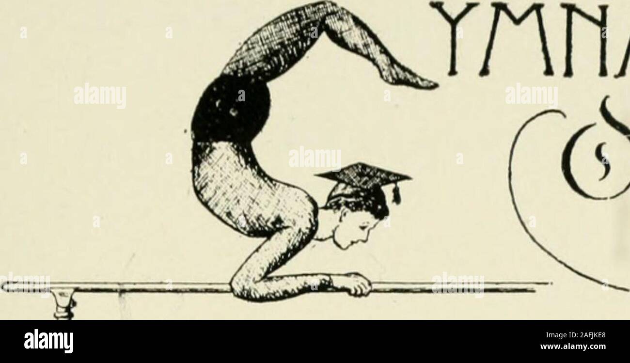 . Haverford College Athletic et annuel 1900 livre de classe. Banque D'Images