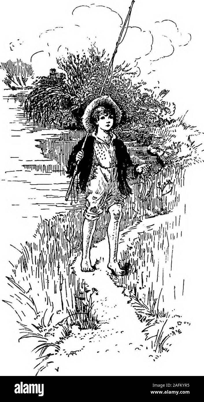 . Jours à l'air libre. FACINGPAGE ILLUSTRATIONS quand le ressort vient fret vous rel . Titre Le ruisseau était à 10 milles de rire argenté . 14 Dixons Moulin ! Comment les nerfs tingle à thewriting de ces deux mots . . .104 Les eaux du lac et de fossette dans flash thesunlight 126 ici on pouvait capturer des truites de montagne avec thefly 146 Nous sommes liés jusqu'à une plage de sable fin . .172 Avez-vous oublié votre enfance ? . . 229 c'est ici que le despote est né . 240 Le soleil se couchait et les vêpres, les moines ont fait une parade, une par une.et ils sont allés vers le bas à travers le jardin de caisse en soutane et bord de la rive Banque D'Images