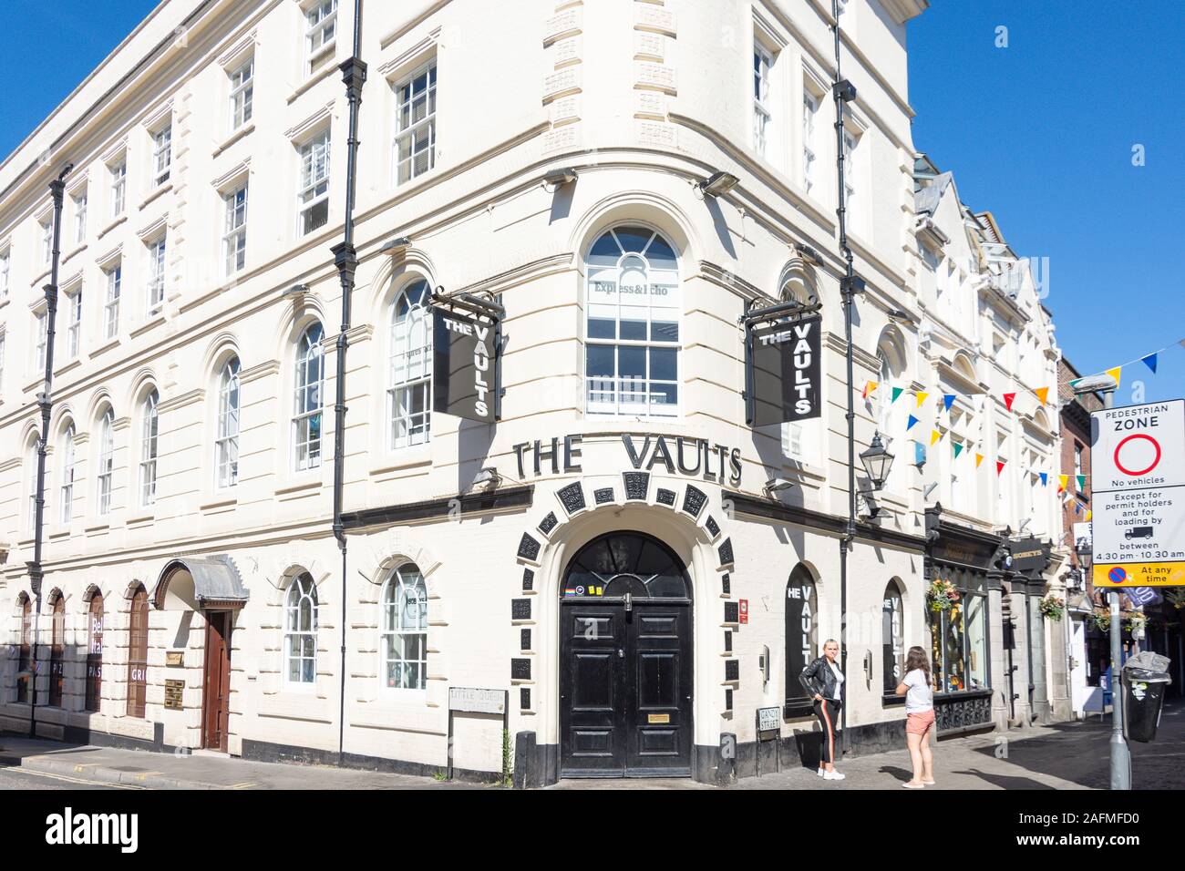 Les Voûtes lieu LGBT, Gandy Street, Exeter, Devon, Angleterre, Royaume-Uni Banque D'Images