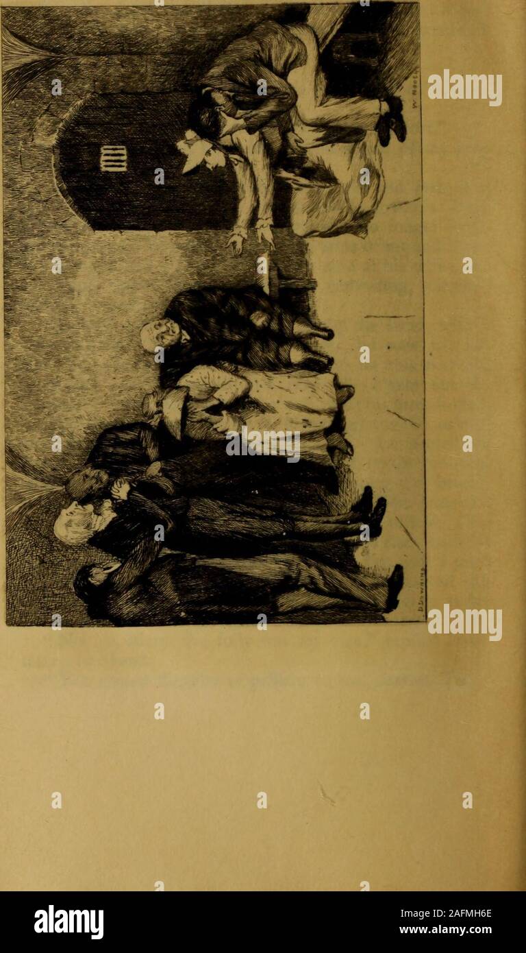 . Les romans de Captain Marryat. dit Tom, me serrant la main, aquivering avec lèvre, par votre sujet pour moi, laissez le lastscene maintenant être obtenu au-dessus-permettez-moi de voir Mary, et laisser cette torturedheart une fois de plus être permis un répit. J'ai envoyé des theDomine. Tom s'appuya contre le mur, avec ses bras croisés, en apparence ni toute son énergie pour le painfulmeeting. Mary était dirigée par son père. Je m'attendais à shewould ont évanoui, comme auparavant ; mais, au contraire, bien qu'elle était pâle comme la mort, et à bout de souffle, d'intensité des sentiments, elle a marché jusqu'à Tom où il était assis et debout, Dow Banque D'Images