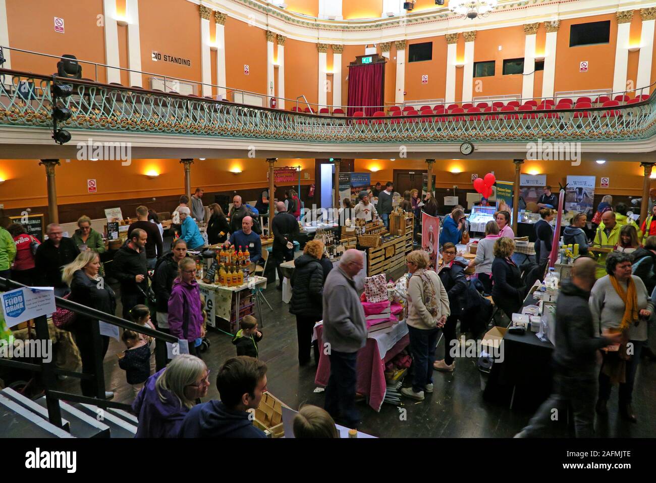 Bridgwater Food & Drink Festival 2019, Taste of the West, Food, Drink, Town Hall Banque D'Images