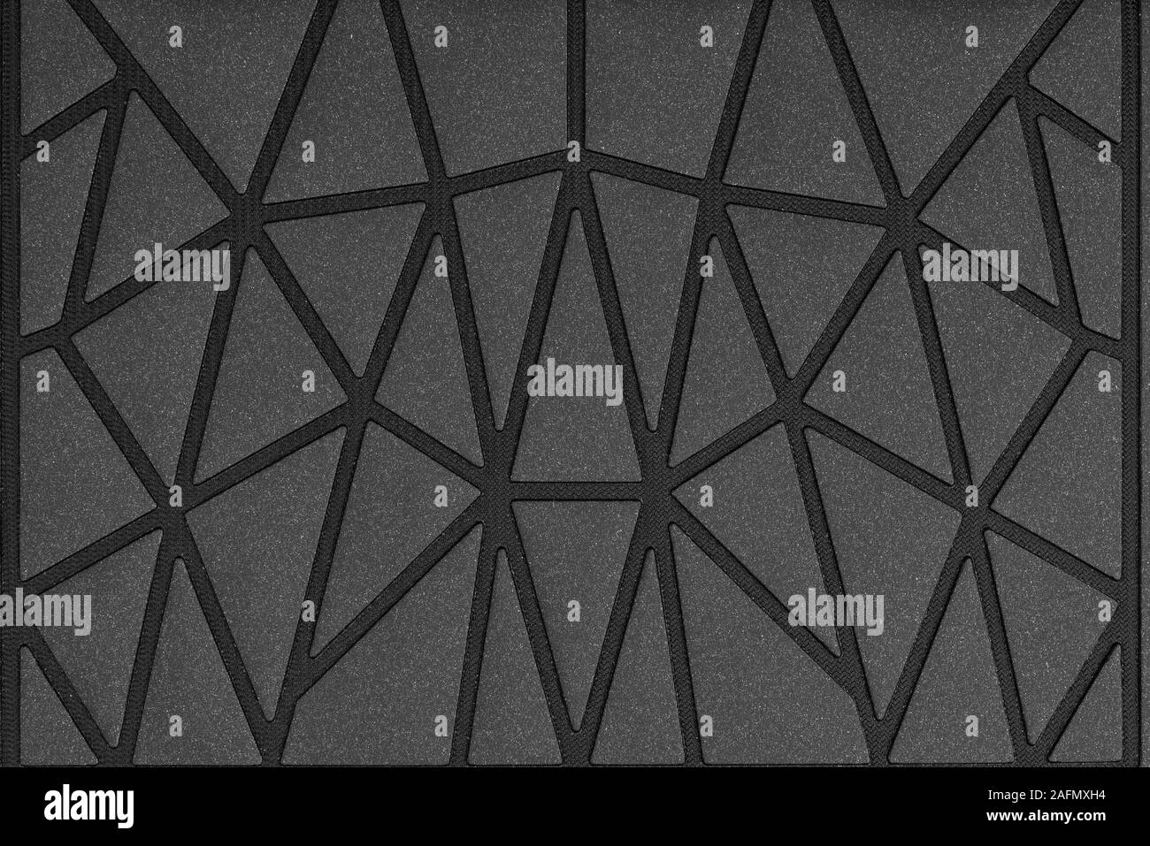 Triangles noirs texture background.. Banque D'Images