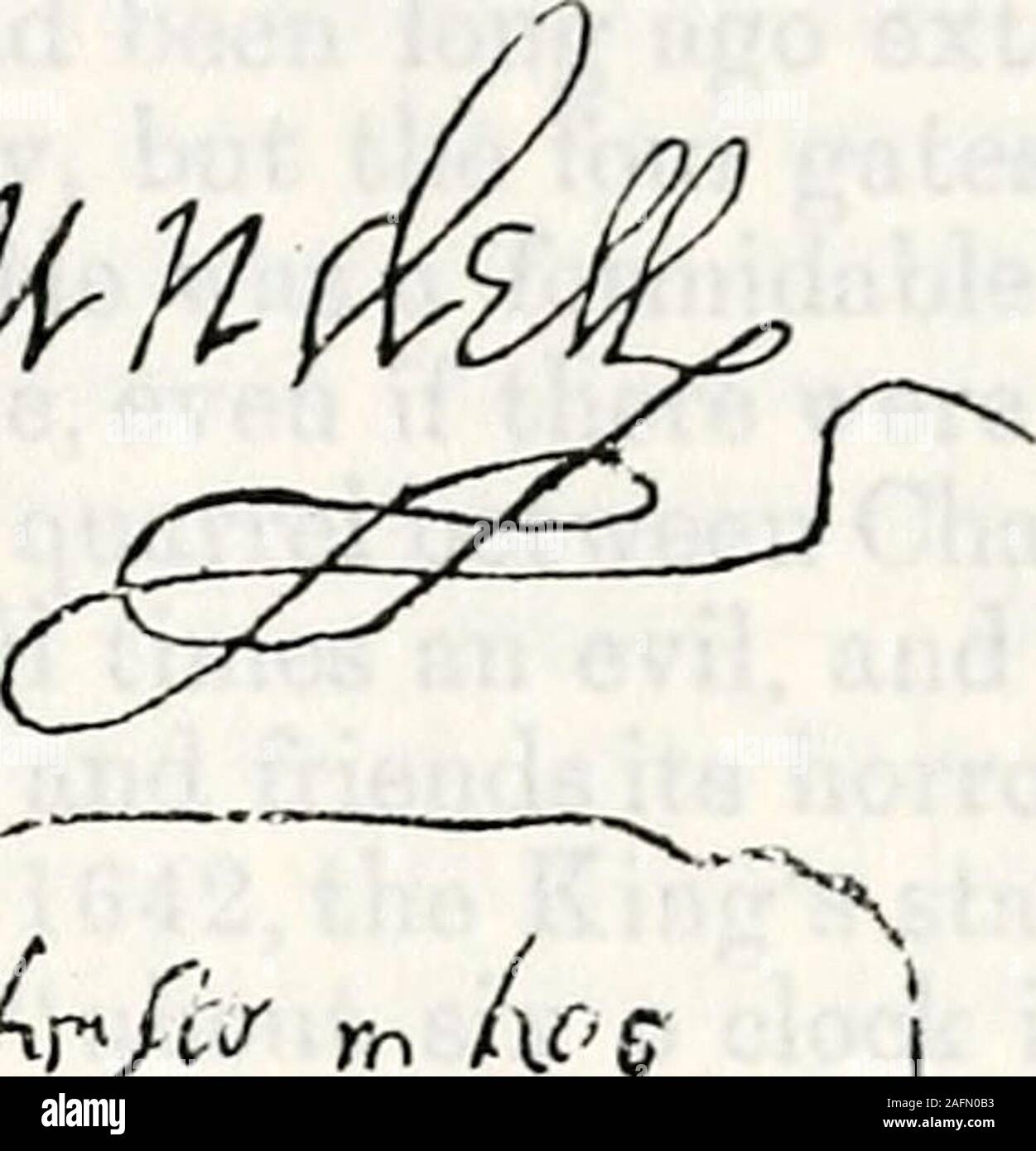 . Opérations du Shropshire et archéologiques de la Société d'Histoire Naturelle. KU^H. f<^oxiyS ; % n'omrfc- Davies aussi dans son MS. transcriptof donne un reflet exact de la même signature. La Couronne s possessionof ses terres, et en 1603 James I. accordée par letterspatent la Seigneurie, Manoir, et Château de Oswestrieto Philips demi-frère Thomas Howard, comte d'Suifolk,l'un des capitaines de la flotte qui a battu theArmada, et à John Davies lui dédia son histoire** de son poore maison à Middleton, près de l'Oswestry,15 Décembre, 1635. Le comte de Suffolk vendu tout ce que seigneurie, manoir, et Château de Banque D'Images