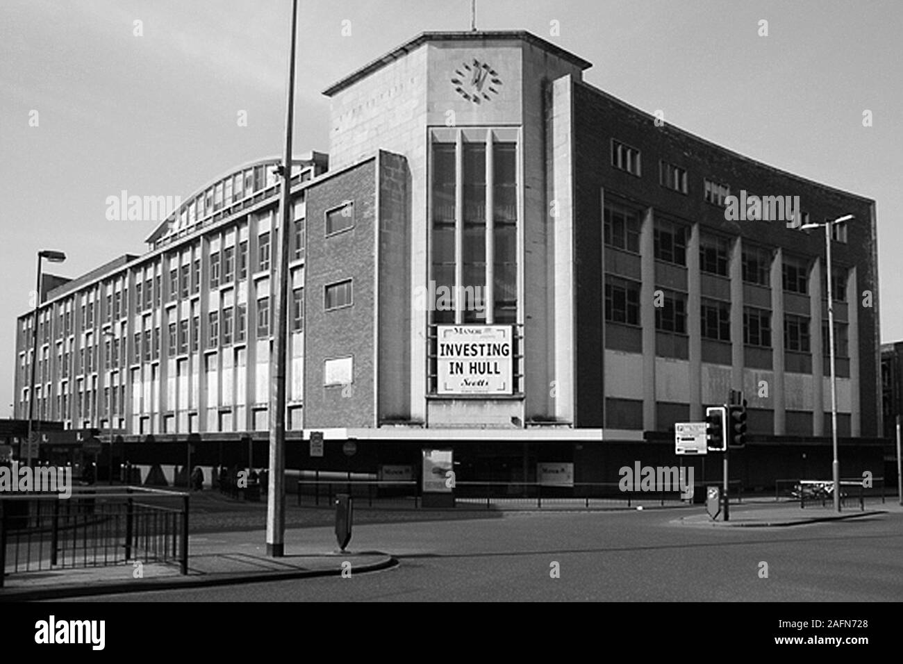 Réaménagement de la place Albion, Kingston upon Hull Banque D'Images