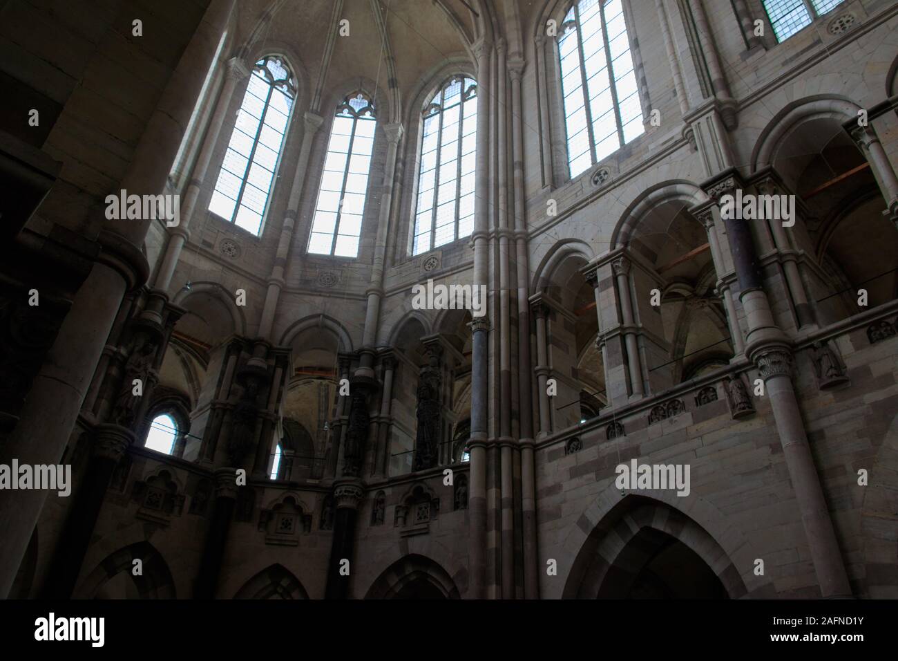 Le plafond de la cathédrale de Magdeburg Banque D'Images