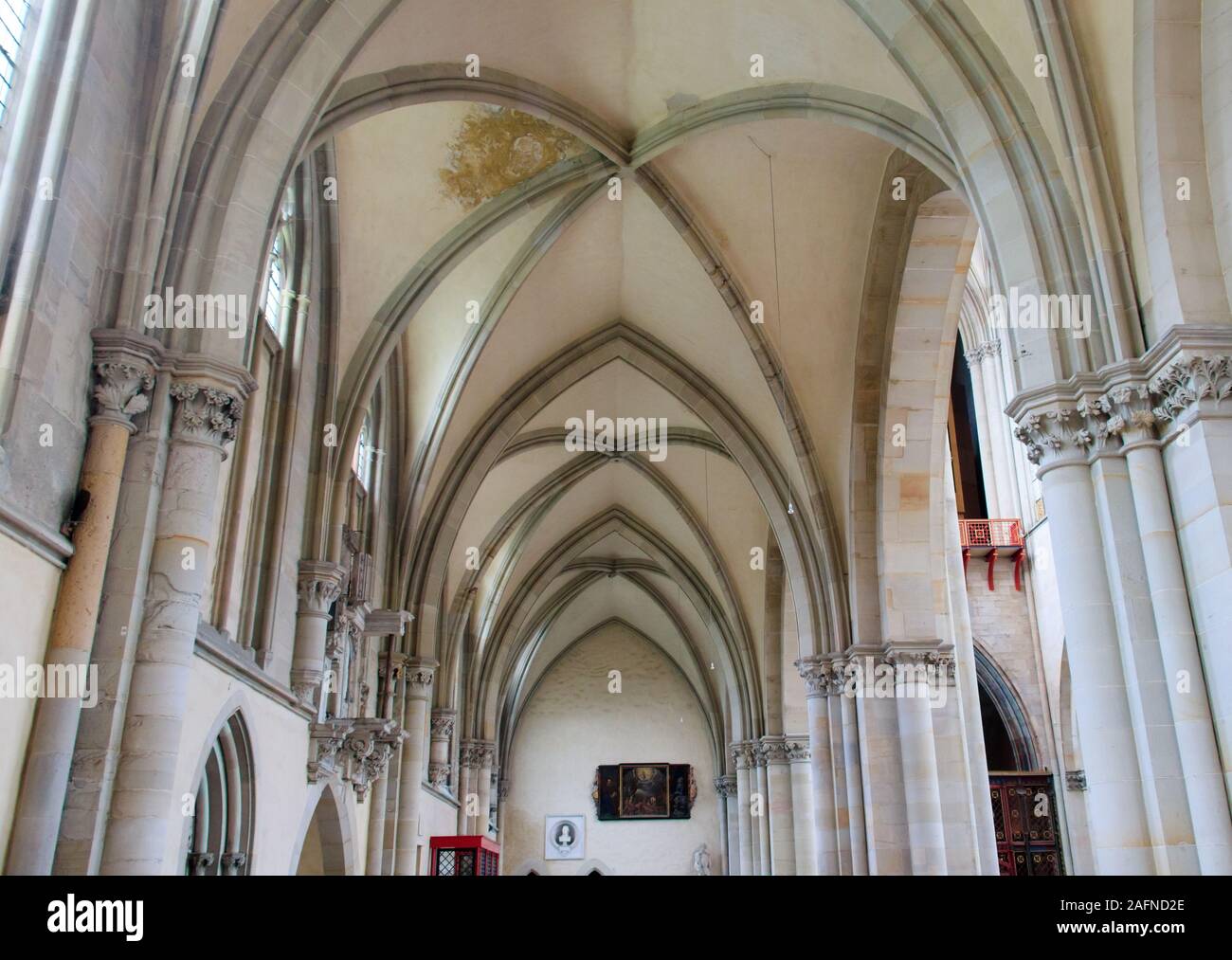 Le plafond de la cathédrale de Magdeburg Banque D'Images