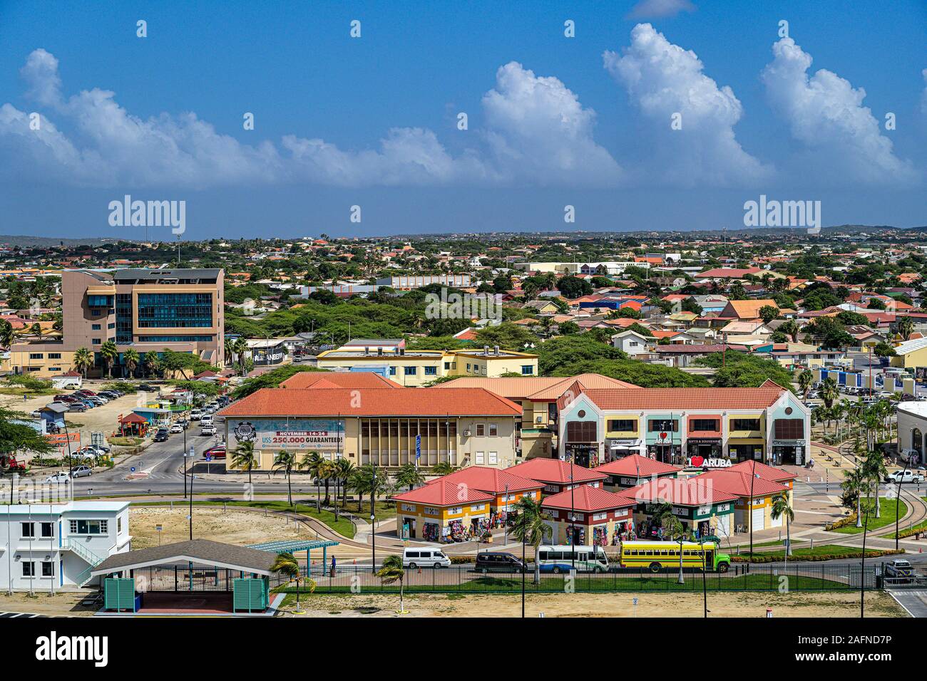 Scène d'Aruba Banque D'Images