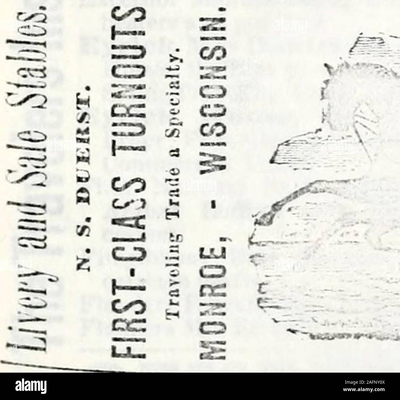 . Répertoire géographique de l'état du Wisconsin et annuaire d'entreprises. Et négociant en fournitures funéraires,3 Cercueils, robes, etc..  :/&Gt ;-^^^-.. Banque D'Images