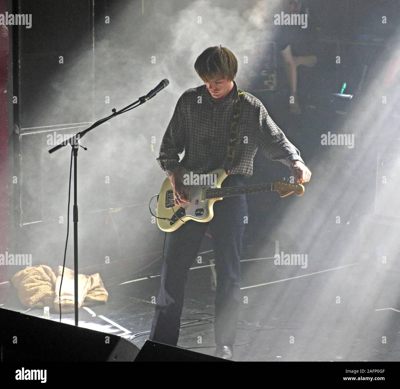 Fontaines D.C. (Dublin) en live sur la scène de l'O2 Academy Birmingham Digbeth,Institut, West Midlands, England, UK, B5 6DY Banque D'Images