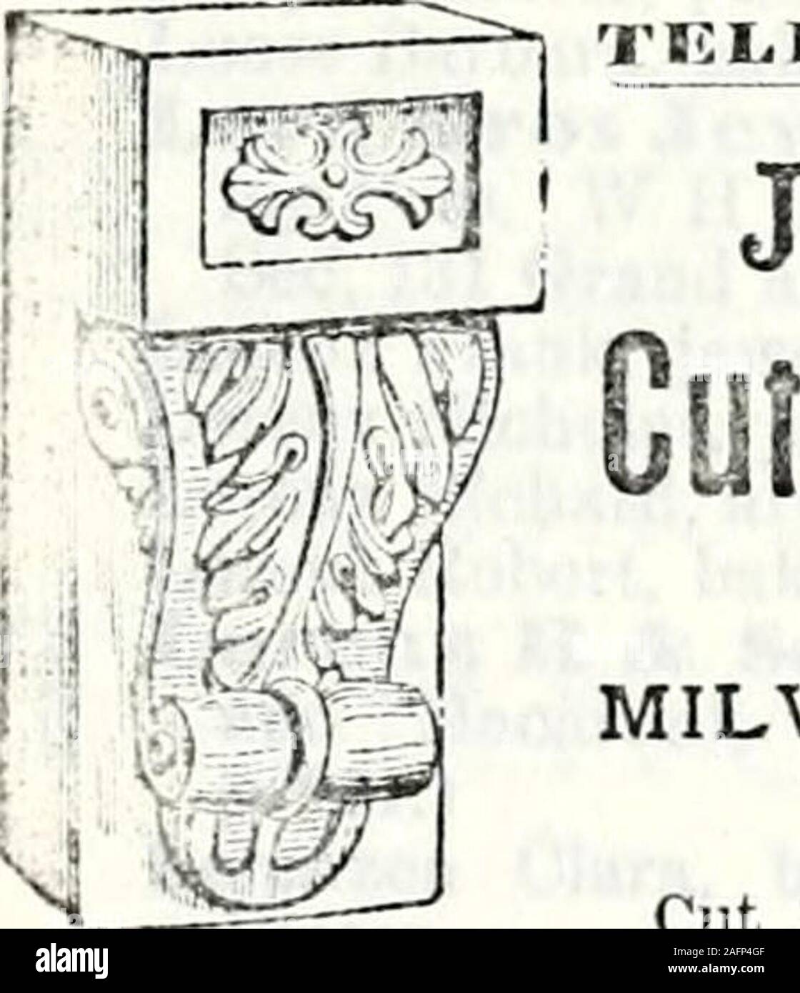 . Répertoire géographique de l'état du Wisconsin et annuaire d'entreprises. Vide de livres, des relieurs GÉNÉRAL P. 34-2, 344 et 346- 843 Broadway,téléphone.   MILWAUKEE, WIS. version KlHOX,E 1G79. J. A. HEYSRS raciors & CO, r. Cor. Noix de l'île et Ave., Milwaukee, Wisconsin -. (Travail de lono beb^ ^* v Cut Stone et CemettryStyle à des conditions raisonnables. Toutes les commandes exécutées rapidement Banque D'Images