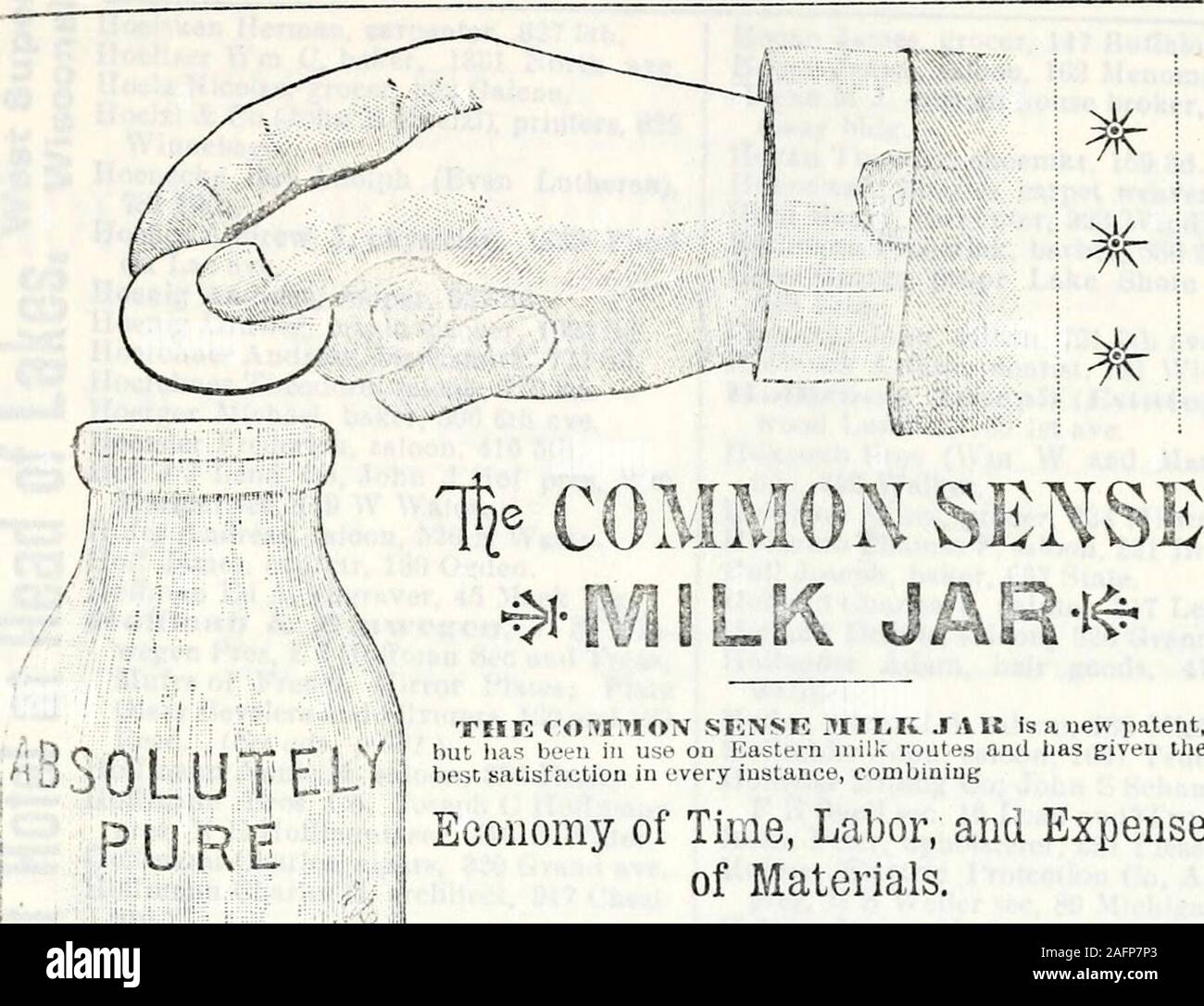 . Répertoire géographique de l'état du Wisconsin et annuaire d'entreprises. cer, 2229 Vliet.Hirtreiter Andrew, tailleur, Chestnut 520.Hirlz Evamrelical Piov (George), 650.Otli Hilz Août, saloon, compte 5s.HIebowski Albert, junk, 861 20lh ave.Hobart Harrison C, ns:t Mitchell bldg .cdr et Iiehigaii E L'eau.Hoch G-orge, saloon, 124, av. Muskcgo HlteL Luicke Hochs.lulius propr,3754e.s.Iuthia:Hochstein, tricorps,90-1 Winnebago.Philip Hochstein, cigar mnfr, 883 1er.Hochatein ICngelhardt il Hocb (Wm G-stt:en, (Jeorge J Engelhardt),Tabac en feuilles,304 E L'eau.Hodges Lyman F. grain, 300 Broadway.Hoecken Kev Adrian (catholique), 21 Banque D'Images