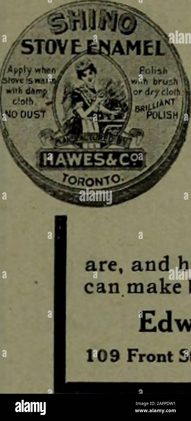 . Canadian Grocer Janvier-juin 1908. Pas de bagues en caoutchouc pour s'embêter avec,lorsque vous faites une douzaine de bols vous gettwelve bocaux parfait prêt à l'emploi,ne casse pas à la chasse,ne casse pas dans l'ouverture.jar fruits la perfection est atteint dans les bocaux de fruits automatique Schram.Ilssont un bienfait pour la femme au foyer qui a longtemps rêvé d'un pot de fruits thatwas facile de joint et faciles à ouvrir et à garder les fruits dans perfectcondition. Schram Bols peuvent être utilisés pour les olives, le miel, la moutarde, les cornichons et autres article ! Que vous portez en vrac. Pour la vente par des intermédiaires (801) automatique. d'Schram du Canada, WATERLOO, Onta Banque D'Images