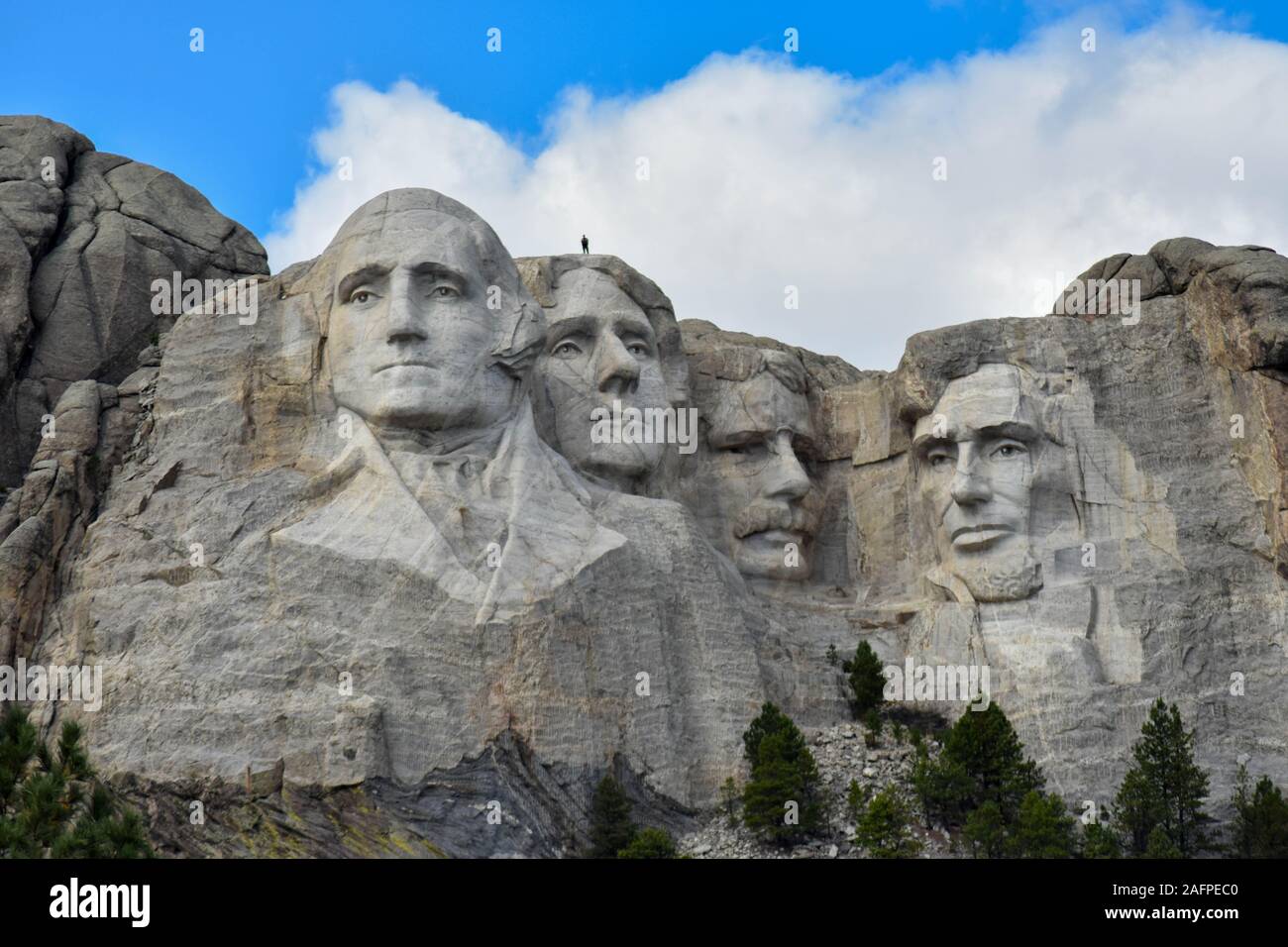 Le Mont Rushmore, Black Hills, Dakota du Sud Banque D'Images