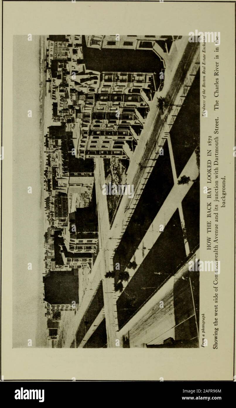 . Boston, cent ans d'une ville : une collection de vues fabriqués à partir de tirages rares et anciennes photographies montrant les changements qui ont eu lieu à Boston pendant les cent ans de son existence en tant que ville, 1822- 1922. 41. 42 Banque D'Images