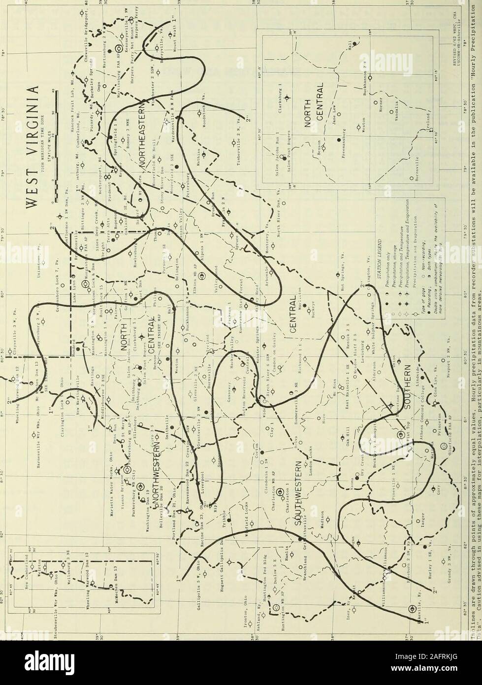 . Les données climatologiques, West Virginia. 046,15 .0672 .2045 .1044 .1755 47 .06 40 .11 .0938 .0755 .1840 .1645 .1039 45 .1759 .2048 .1342 .1551 .2563 .1847 .1343 .2249 .1048 .1448 .1250 .1638 46 .03 .1636 .1142 4,271453 HOGSETT GALLIPOLIS DAM EVAPWIND .02 .4539 .0429 .3124 .2142 .1240 .1727 .1038 30 .18 .3380 .1926 .0329 .0052 .0056 .0142 .0436 .3064 .1729 .3017 .1748 .4078 .2242 .2133 .1633 .1934 .25 39 .23 .2743 .1237 .2434 .1732 47 5,60 1200 SUTTON VENT .2236 .1842 EVAP RÉSERVOIR .2434 .0926 .1843 .1540 .2151 .23 40 46 .21 .1645 .19S3 .2243 .2338 .1644 .1852 .2140 .2754 .1541 .2545 .1938 .26 5 Banque D'Images