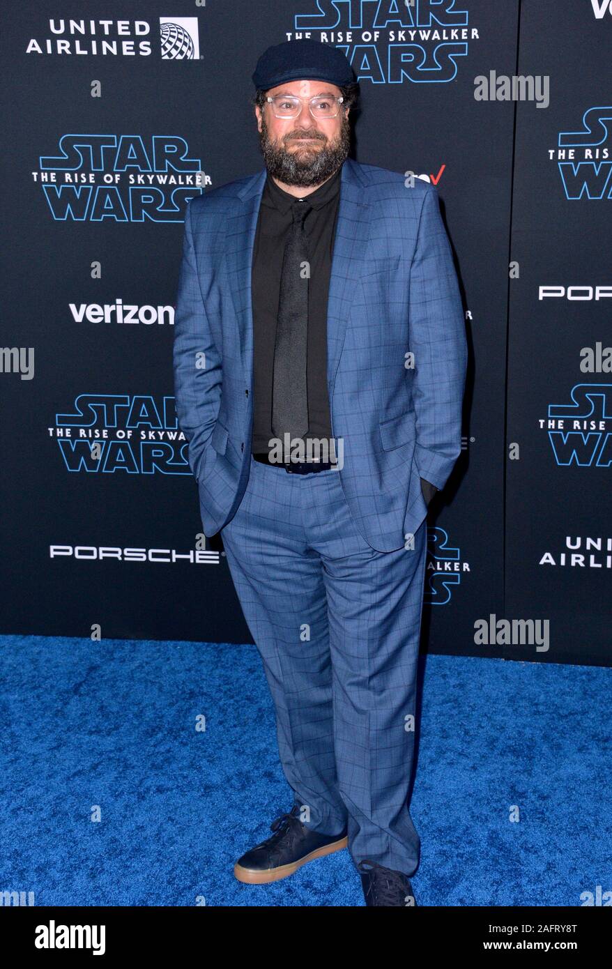 Los Angeles, USA. Dec 16, 2019. LOS ANGELES, USA. 16 décembre 2019 : Bobby Moynihan lors de la première mondiale de 'Star Wars : La montée de Skywalker' au El Capitan Theatre. Photo Credit : Paul Smith/Alamy Live News Banque D'Images