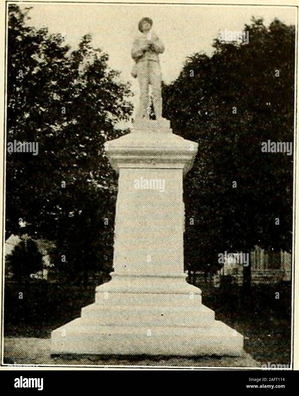 . Histoire de l'Alabama et le dictionnaire de l'Alabama biographie. À Greenville à Tuscumbia Banque D'Images