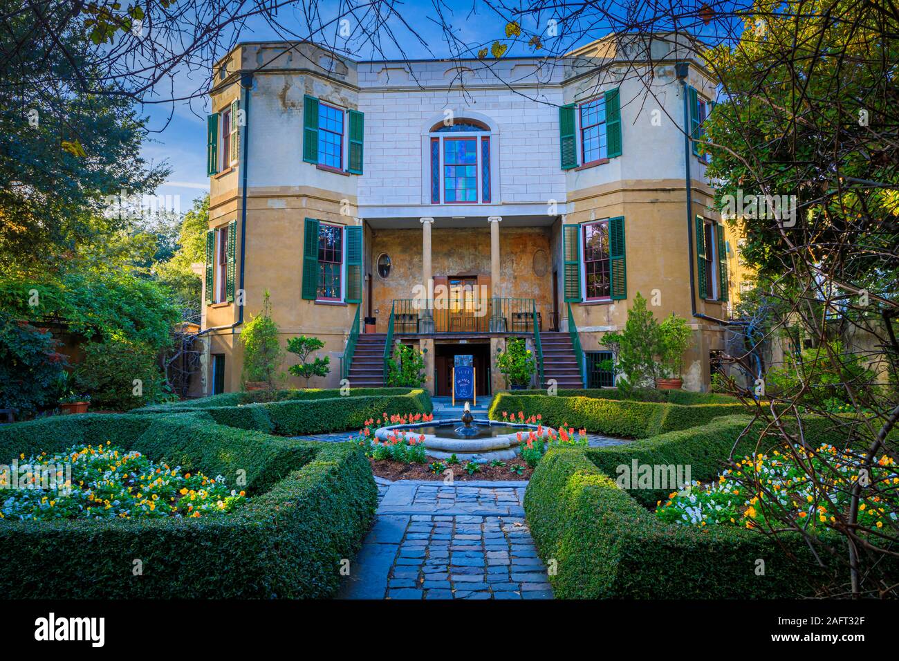 L'Owens-Thomas House & esclaves est une maison historique de Savannah, Géorgie, qui est exploité comme une maison historique, par Telfair Musées. C'est Banque D'Images