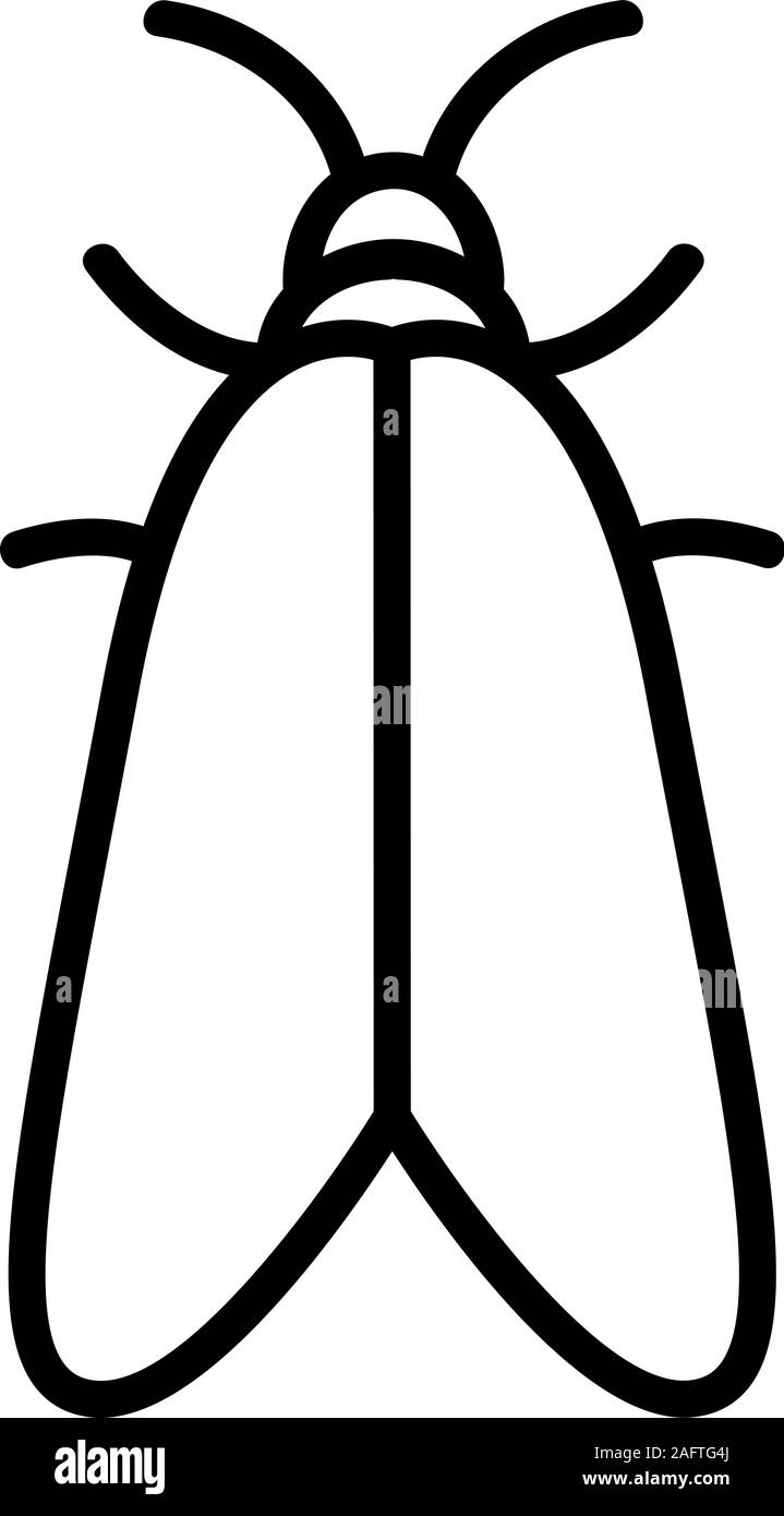 Icône mole vecteur. Illustration symbole contour isolé Illustration de Vecteur