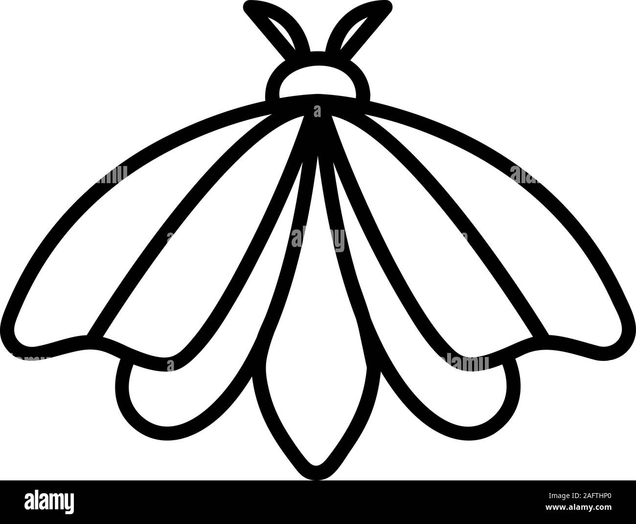 Icône mole vecteur. Illustration symbole contour isolé Illustration de Vecteur