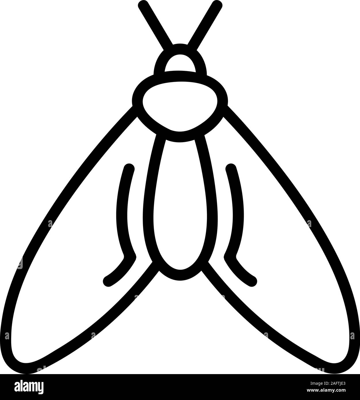 Icône mole vecteur. Illustration symbole contour isolé Illustration de Vecteur