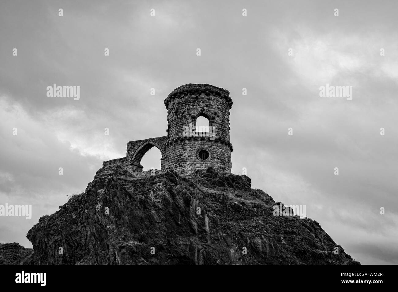 Mow Cop Château Banque D'Images