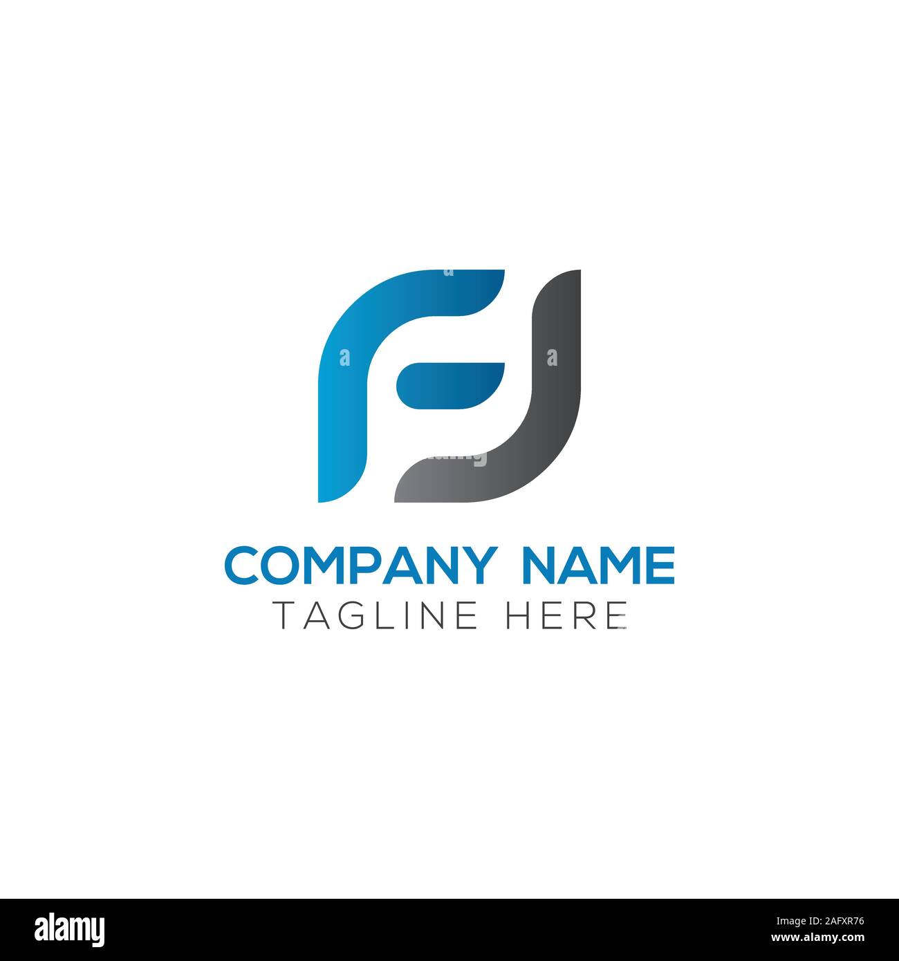 FF initiale Lettre Logo mixte. Lettre de la création de logo d'entreprise moderne FF modèle vectoriel. Conception de Logo FF Illustration de Vecteur