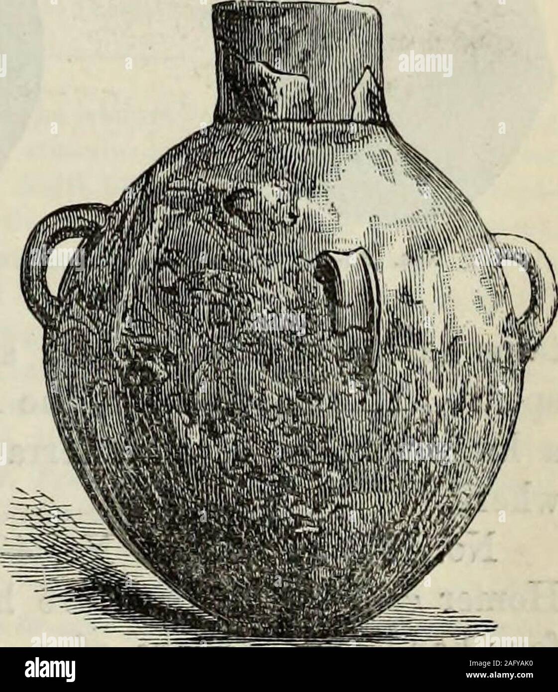 . Ilios : la ville et le pays des Troyens : les résultats des recherches et découvertes sur le site de Troie et tout au long de la Troade dans les années 1871-1872-73-78-79, y compris une autobiographie de l'auteur. No 431. Quatre amphores à bandies.(1:6 format réel. Profondeur, 26 à 33 ft.). No 432. Aiii ovale|ih(jr;i, "vec quatre poignées..(1 : 6 Taille réelle. Profondeur, 26 ft.) 2d 402 la troisième, la ville brûlée. [Chap. VII. pas ovale, mais plutôt de forme lenticulaire ; c'est d'une couleur vert-foncé brillant, et n'a qu'une large poignée, qui rejoint la tuyère dans le corps, et deux petits sur les côtés de l'thenarrow Banque D'Images